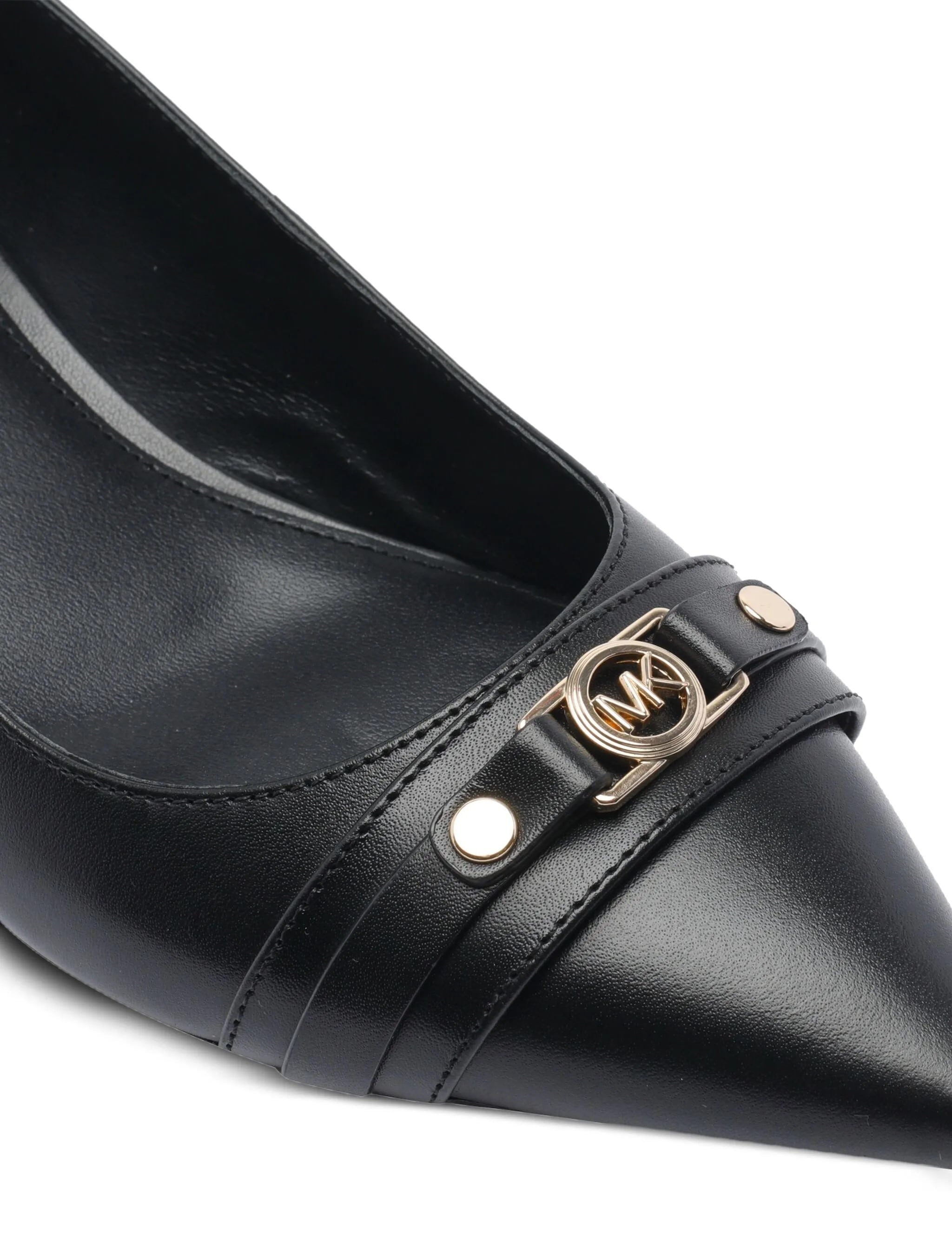 Giày cao gót MK Michael Kors Mandy Soft Leather Pumps Black 40T5MAMP1L 1