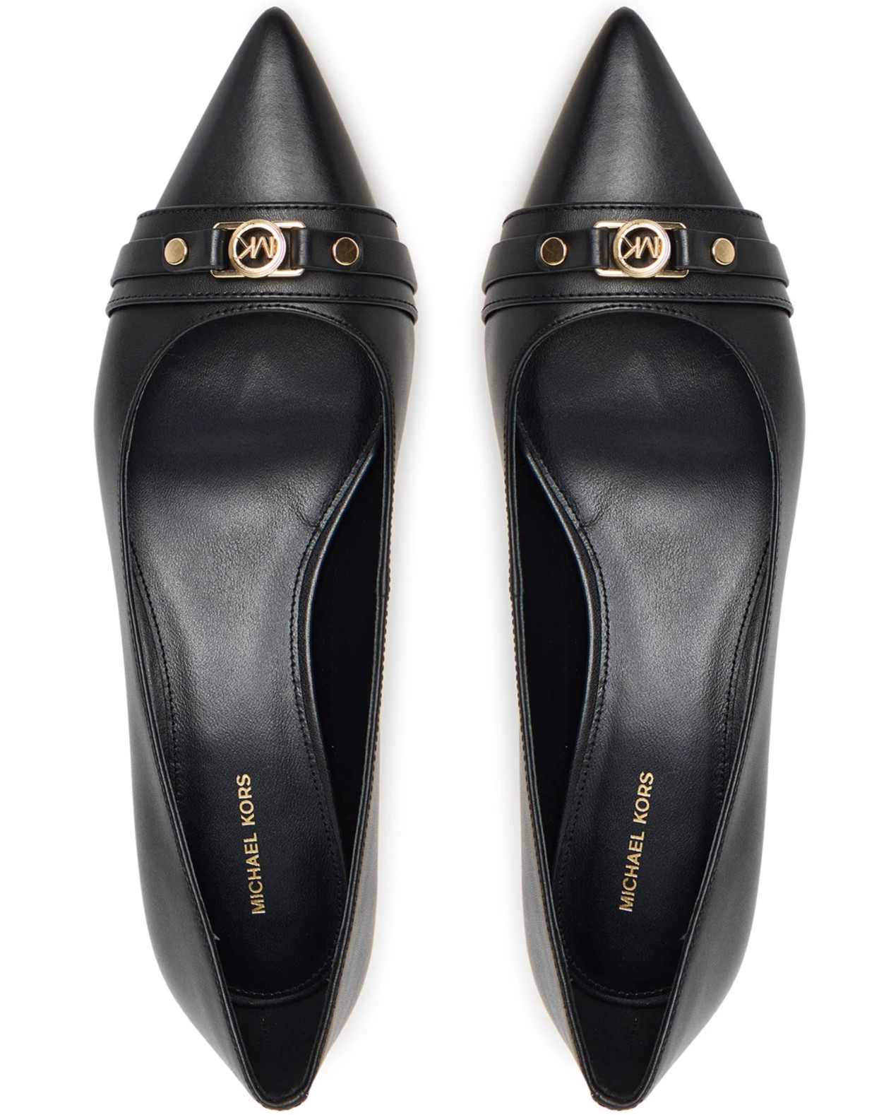 Giày cao gót MK Michael Kors Mandy Soft Leather Pumps Black 40T5MAMP1L 8