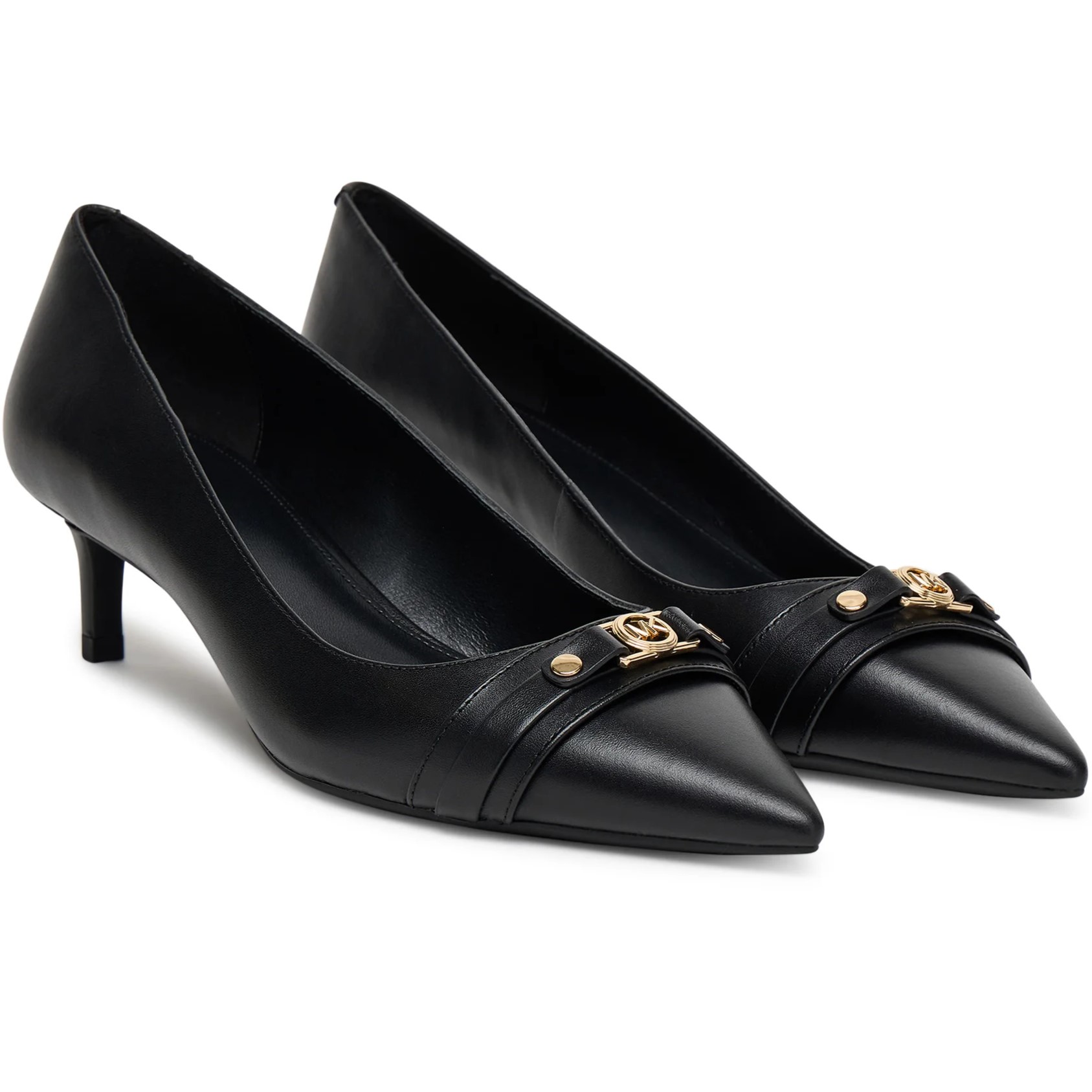 Giày cao gót MK Michael Kors Mandy Soft Leather Pumps Black 40T5MAMP1L 9