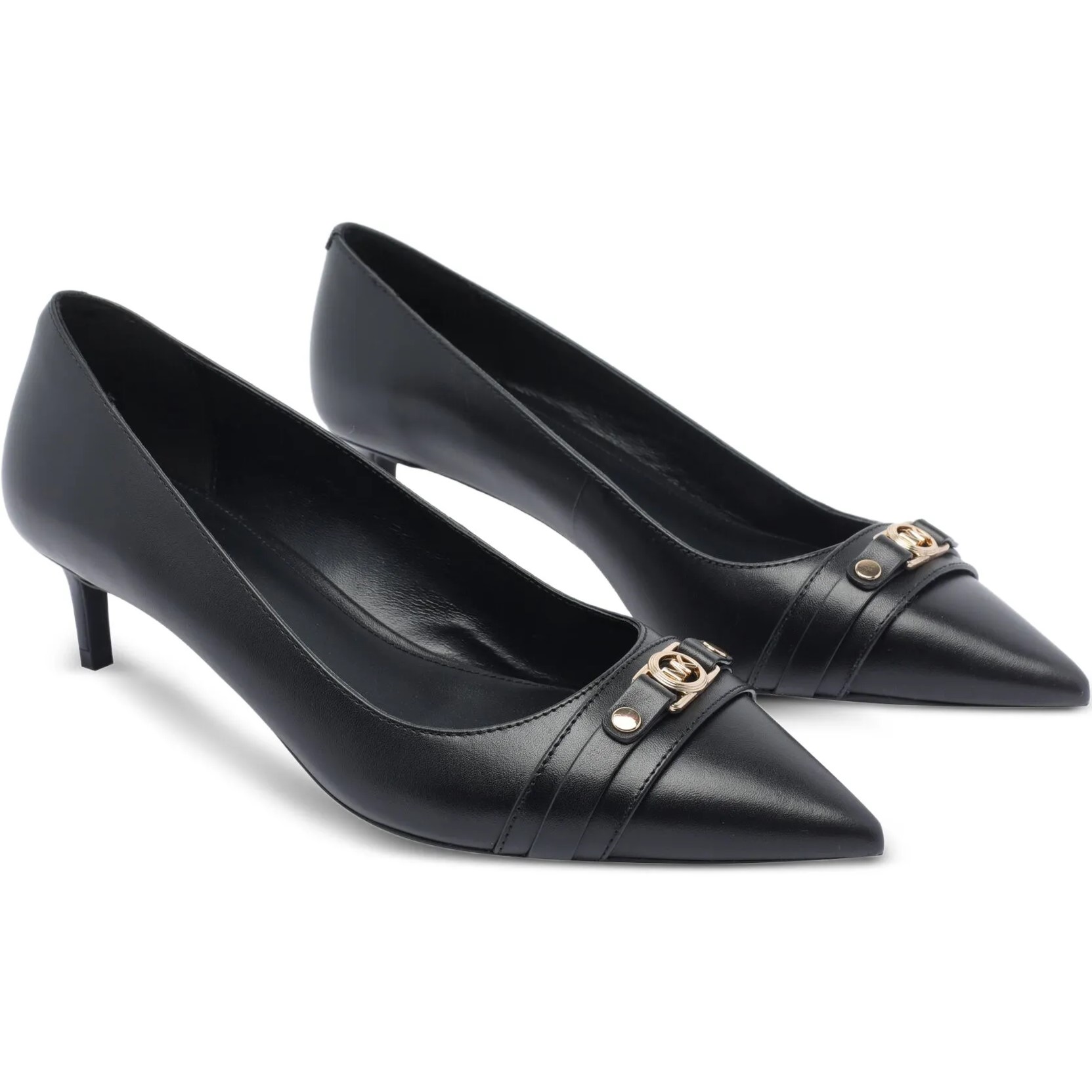 Giày cao gót MK Michael Kors Mandy Soft Leather Pumps Black 40T5MAMP1L 7
