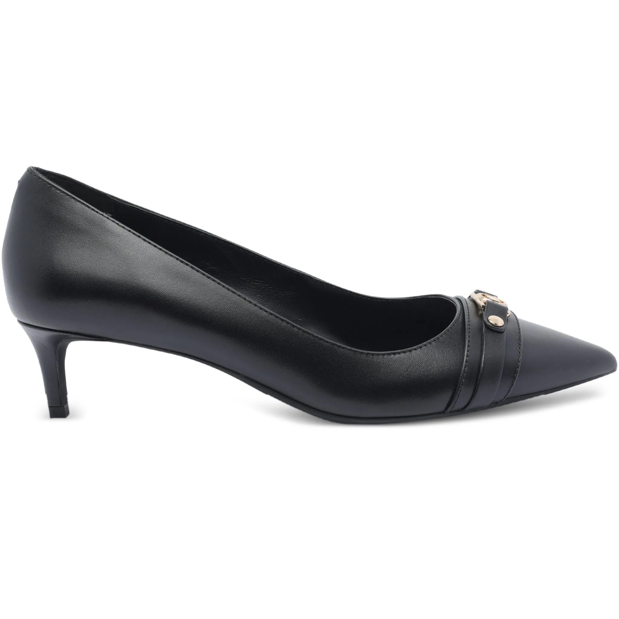 Giày cao gót MK Michael Kors Mandy Soft Leather Pumps Black 40T5MAMP1L 12