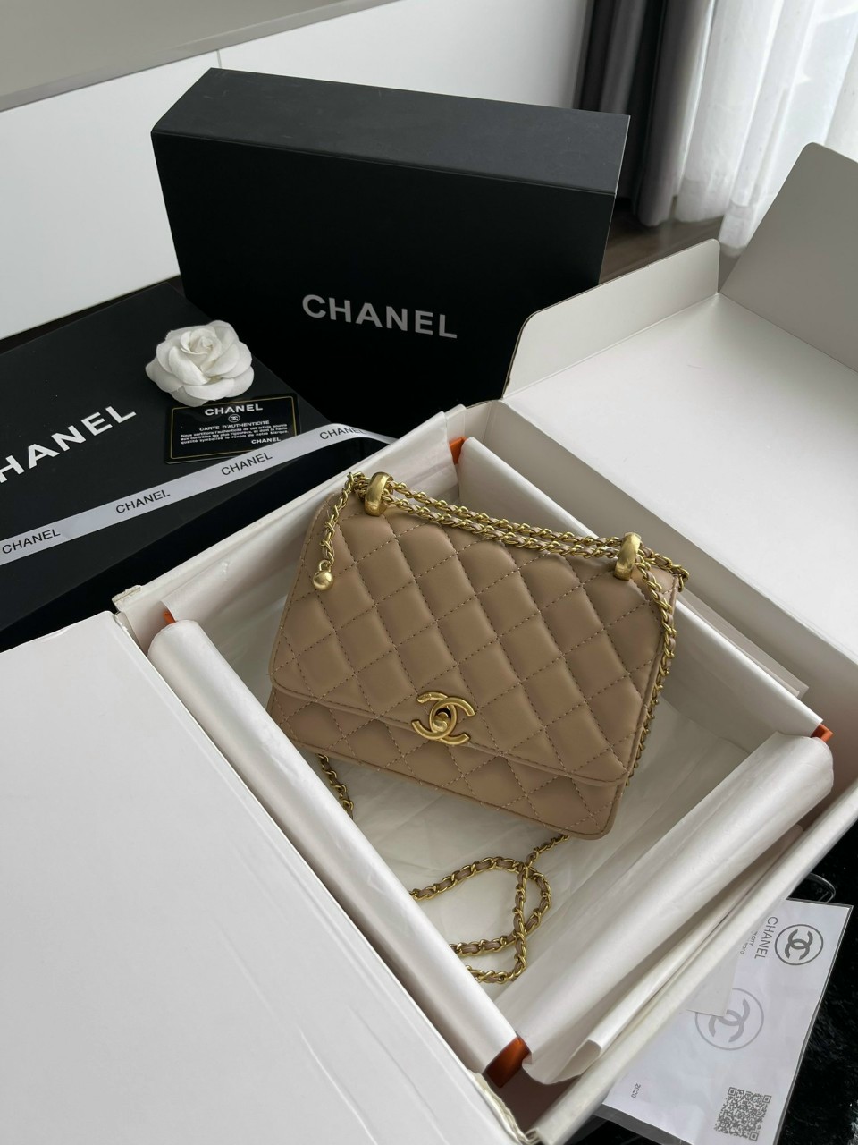 Túi Xách Chanel Hobo 2022 Size 24 Màu Xanh Rêu  Vy Luxury