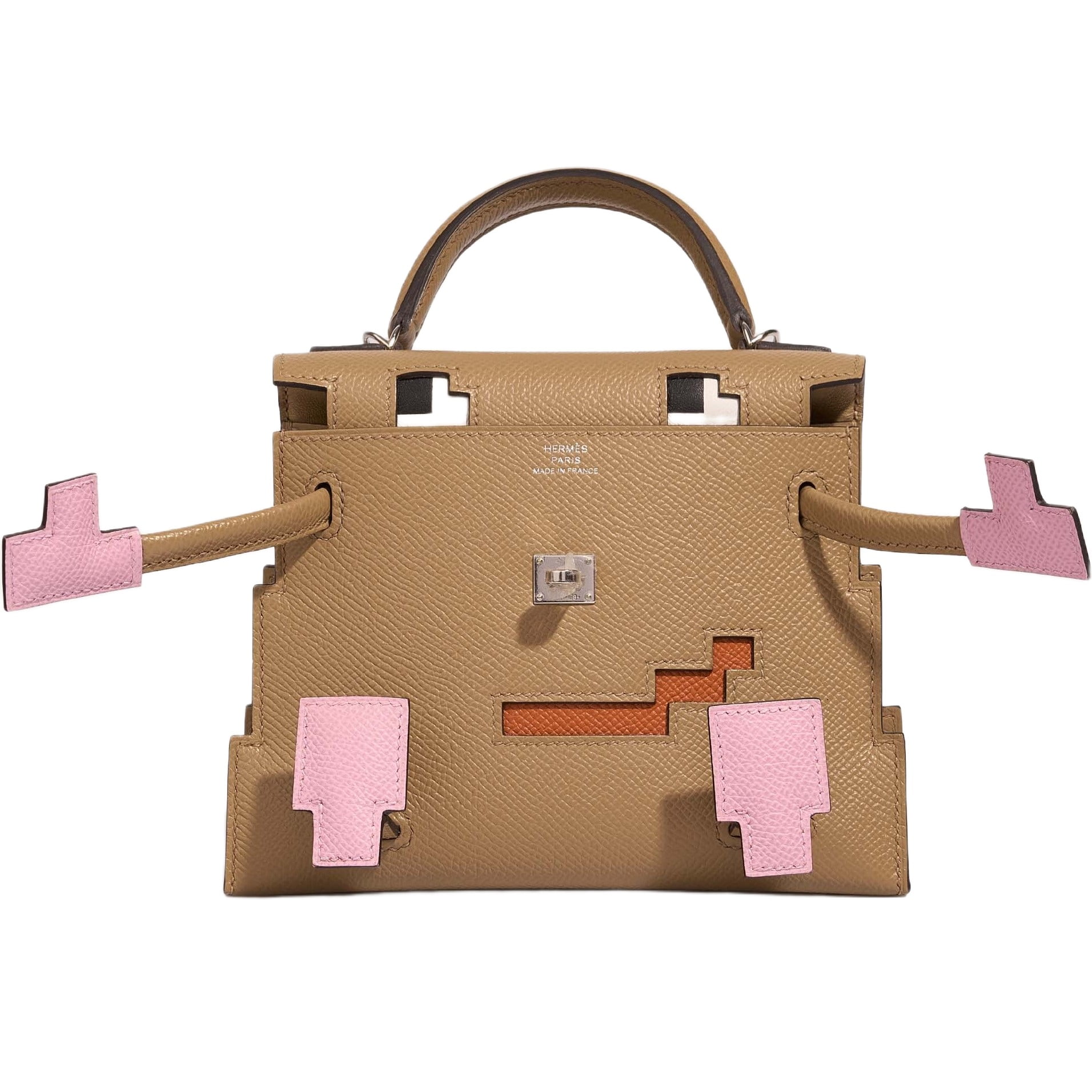 Túi xách Hermès Kellydole Picto Epsom Chai 2