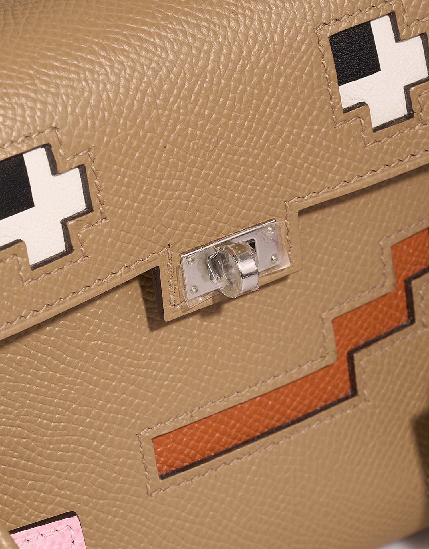 Túi xách Hermès Kellydole Picto Epsom Chai 3