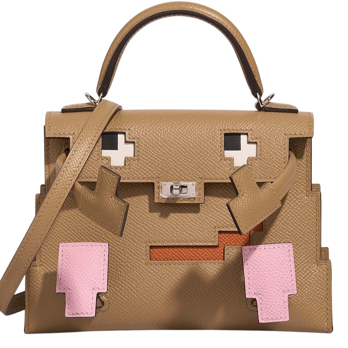 Túi xách Hermès Kellydole Picto Epsom Chai 12