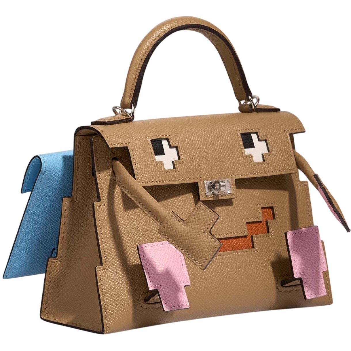 Túi xách Hermès Kellydole Picto Epsom Chai 11