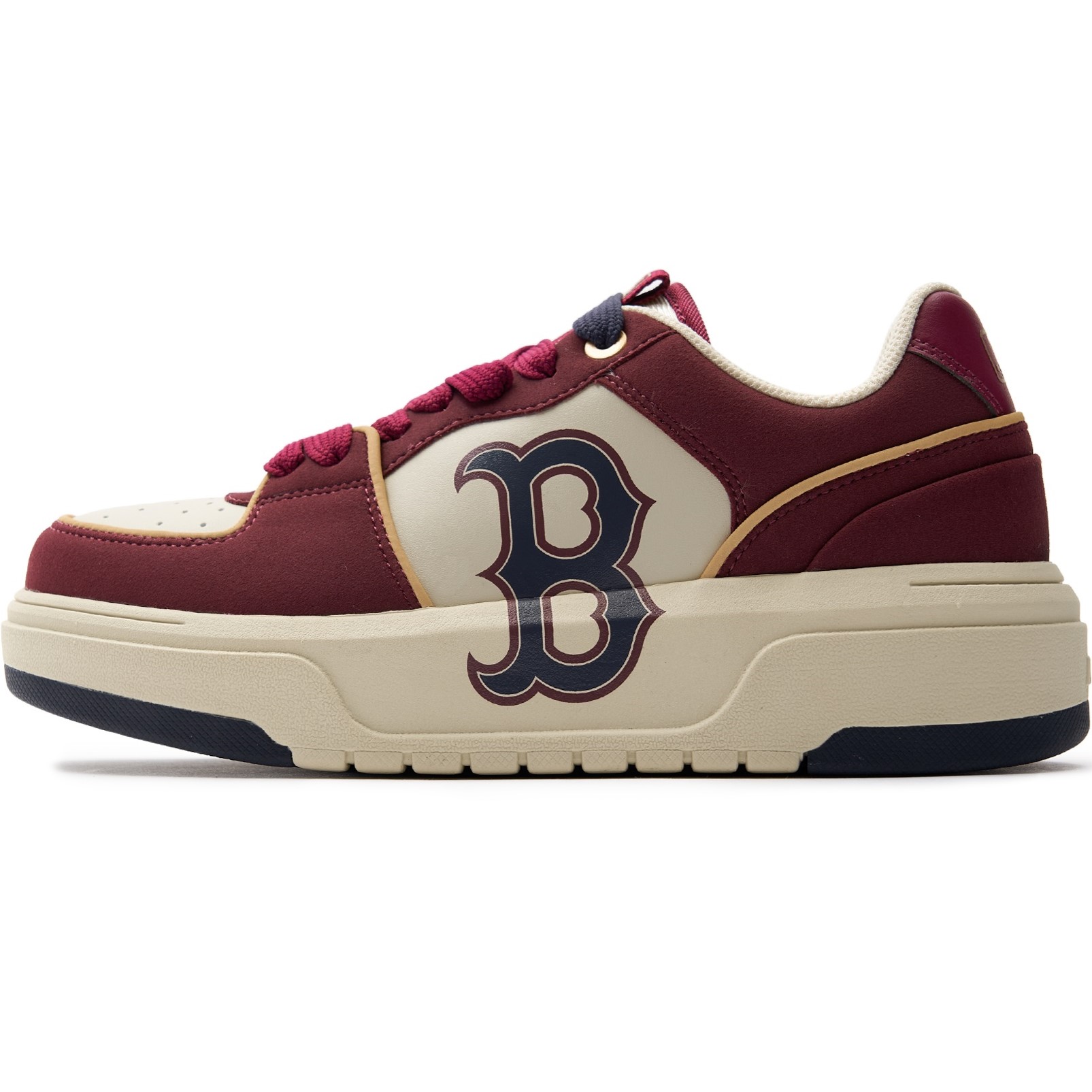 Giày thể thao MLB Chunky Liner Basic SD Boston Red Sox Wine 3ASXCLB3N-43WIS 6