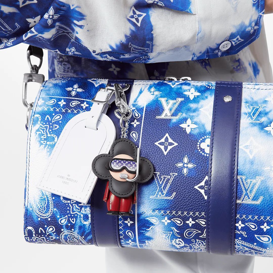Móc khóa túi Louis Vuitton Bijouxac Vivienne Diver M00748 Keychain LV 4