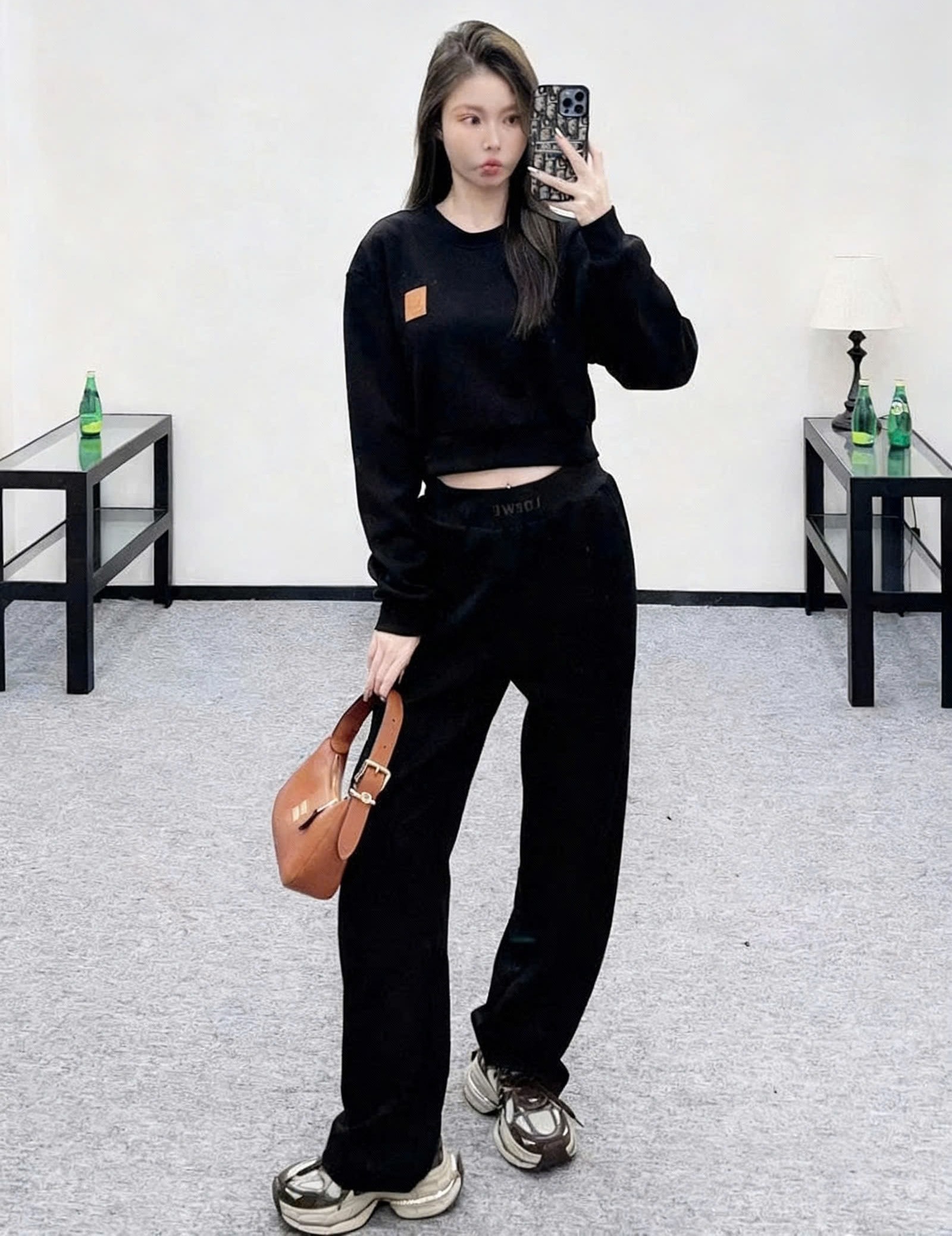 Combo áo dài tay quần dài nữ Loewe 4