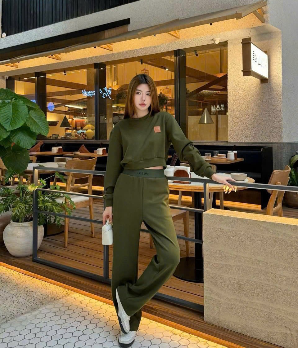 Combo áo dài tay quần dài nữ Loewe 8