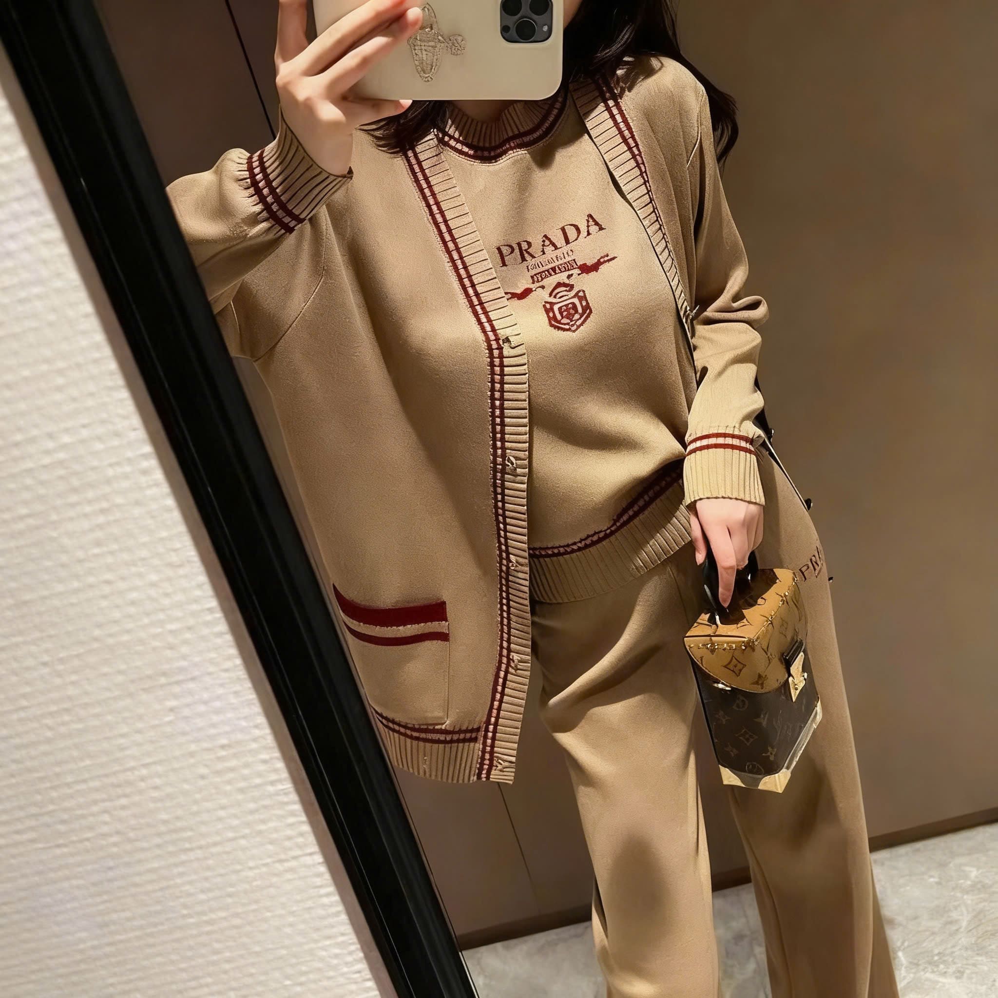 Combo bộ 3 sản phẩm áo quần dài Miu Miu 11