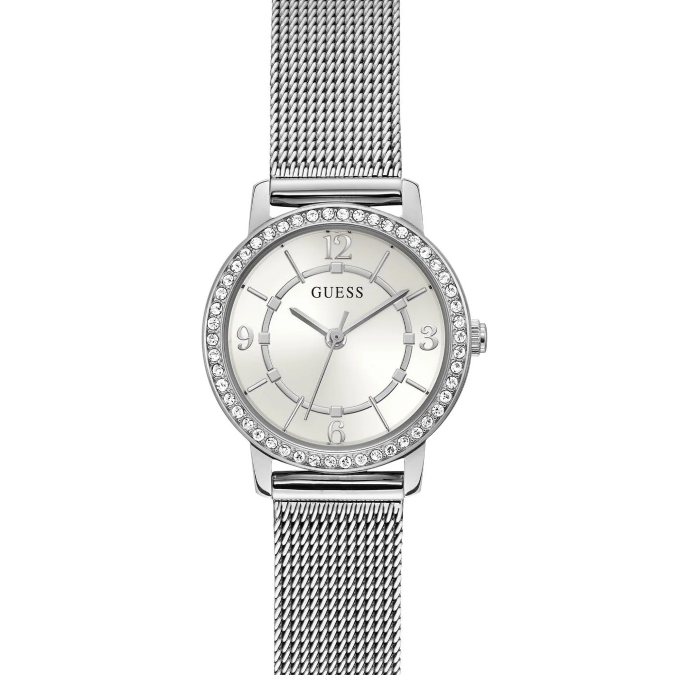 Đồng hồ đeo tay nữ Guess Melody Women White Round Dial Analog Watch GW0534L1 4