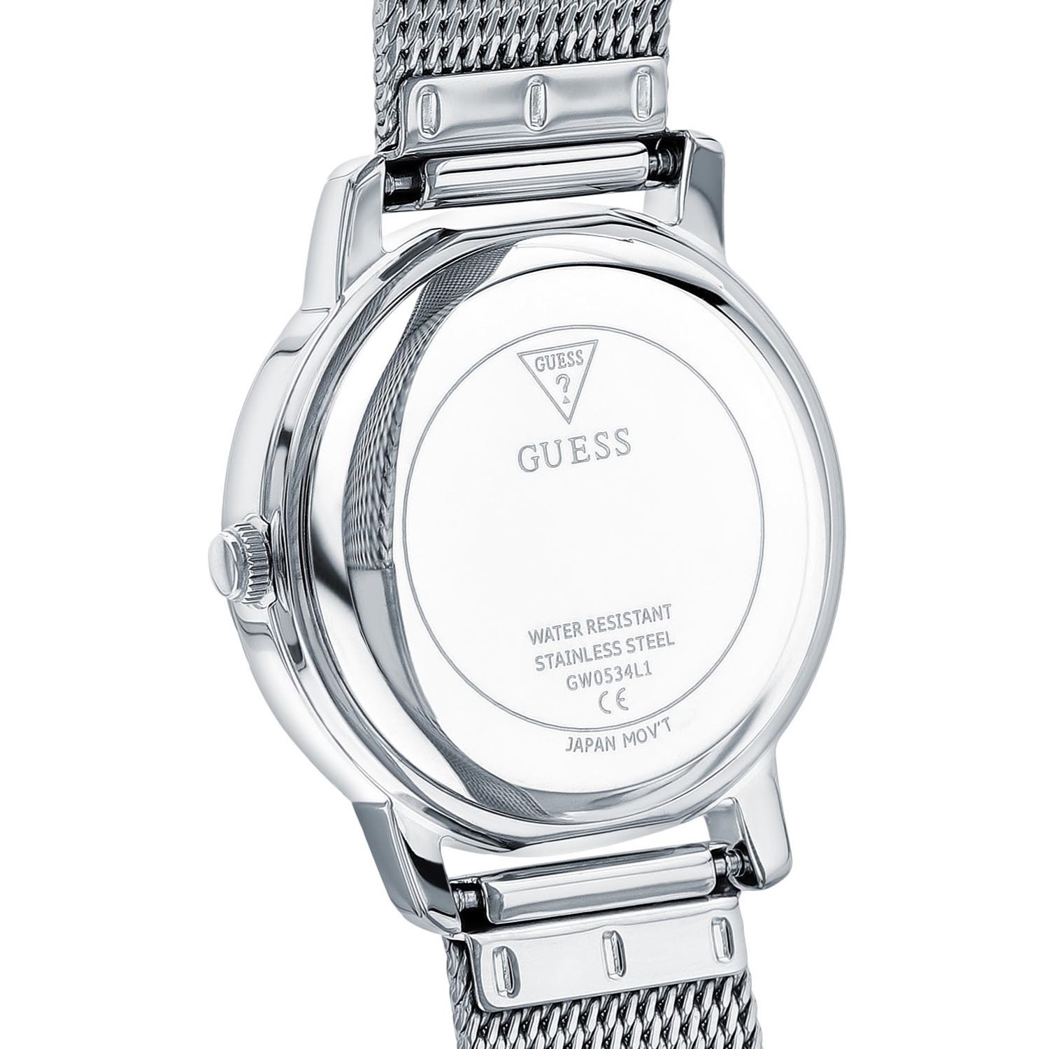 Đồng hồ đeo tay nữ Guess Melody Women White Round Dial Analog Watch GW0534L1 8
