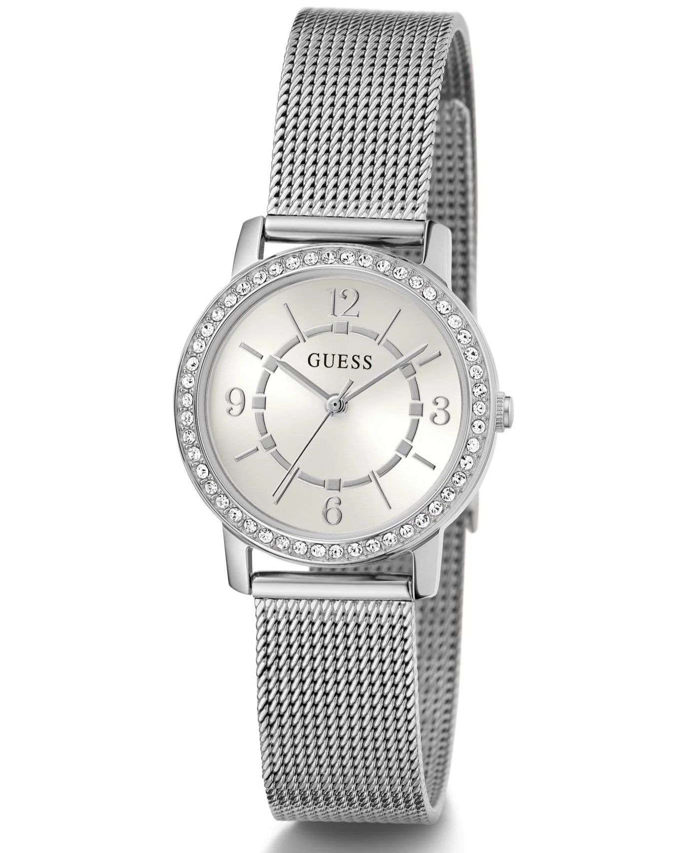 Đồng hồ đeo tay nữ Guess Melody Women White Round Dial Analog Watch GW0534L1 11