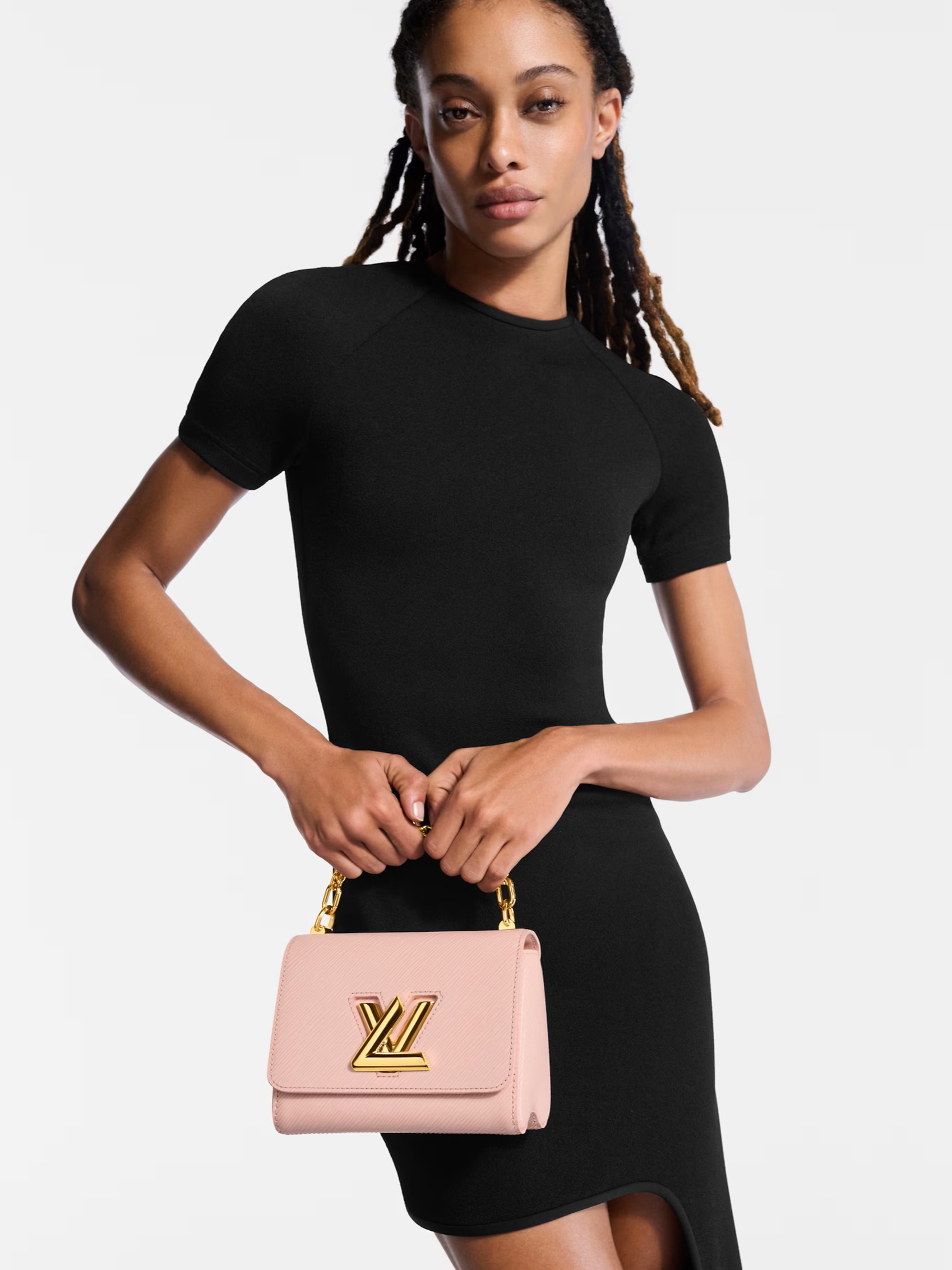Túi đeo chéo Louis Vuitton Twist PM Jasmine Pink Rose Jasmin 5