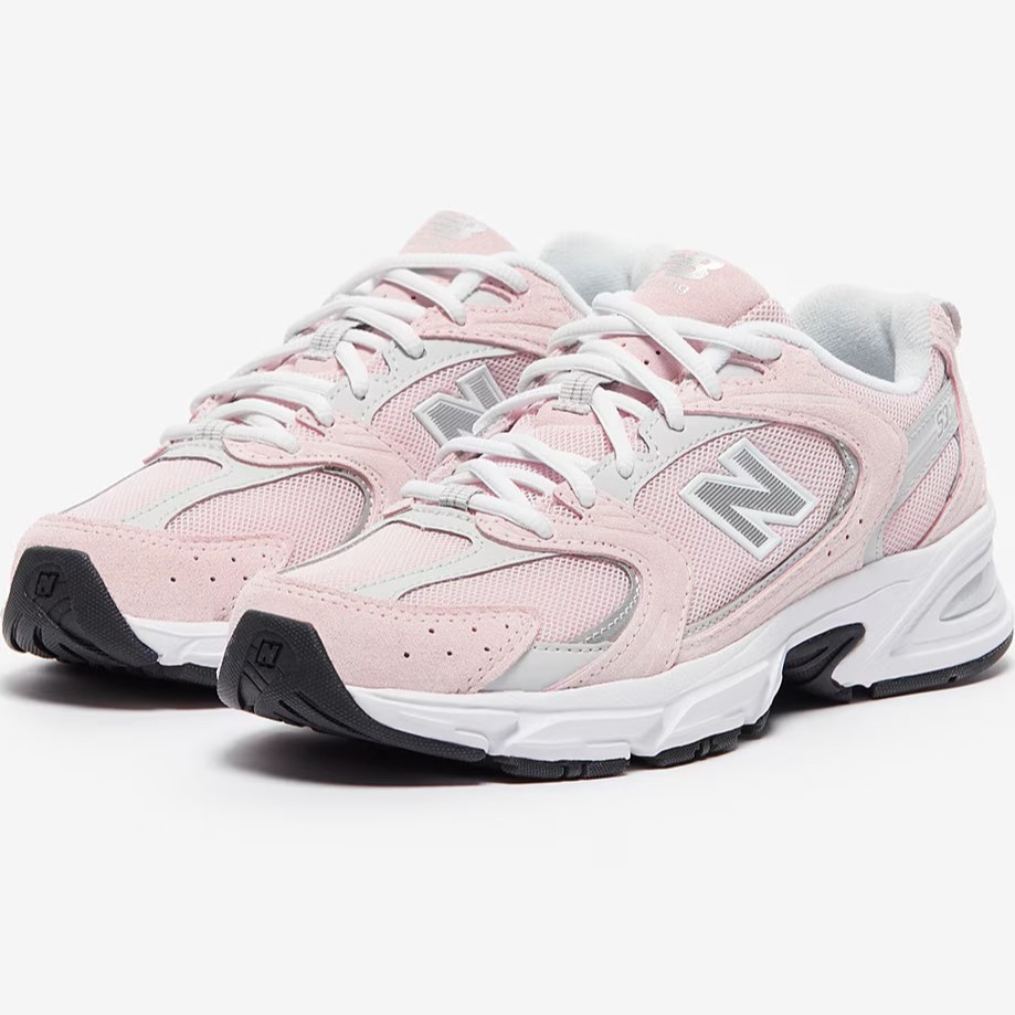 Giày thể thao New Balance 530 Pink Silver White Pink Suede Sneakers 4