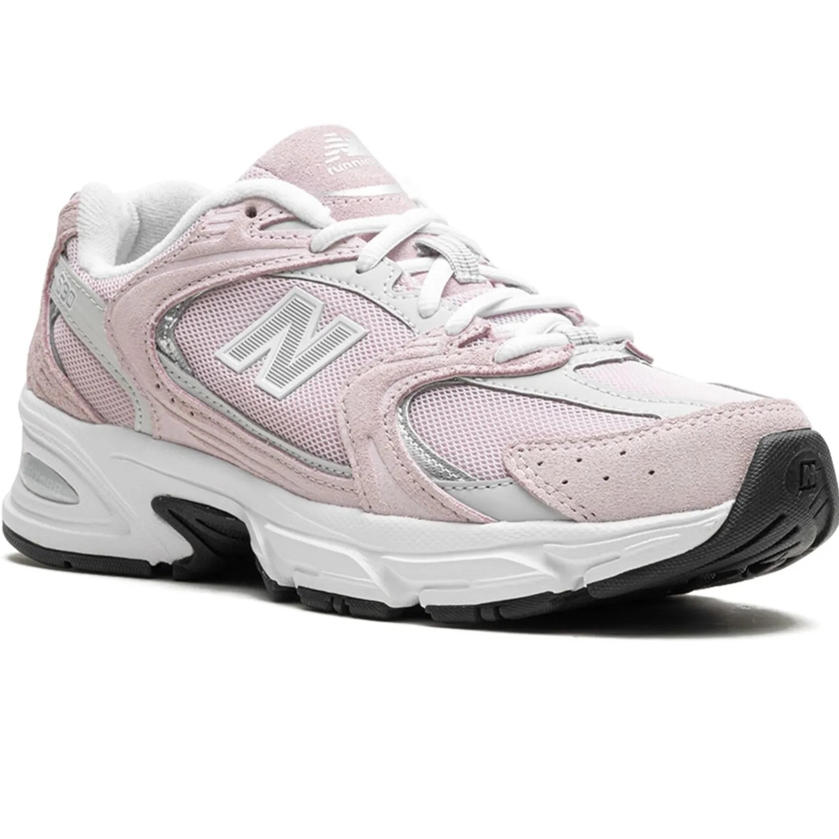Giày thể thao New Balance 530 Pink Silver White Pink Suede Sneakers 6
