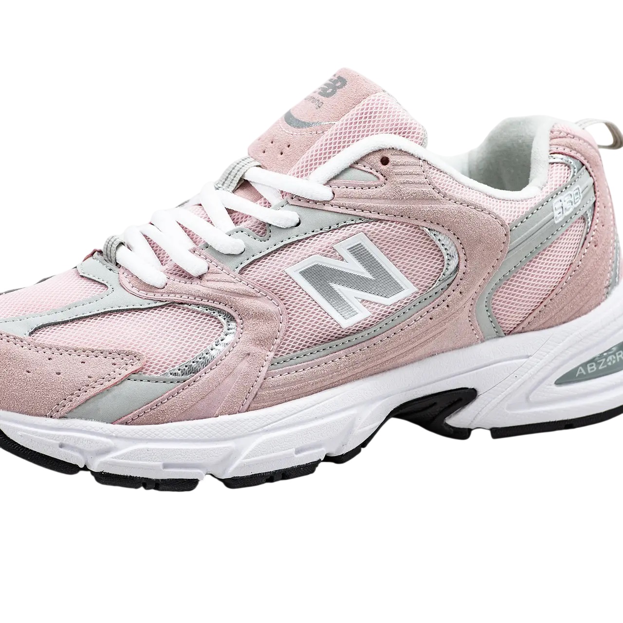 Giày thể thao New Balance 530 Pink Silver White Pink Suede Sneakers 10