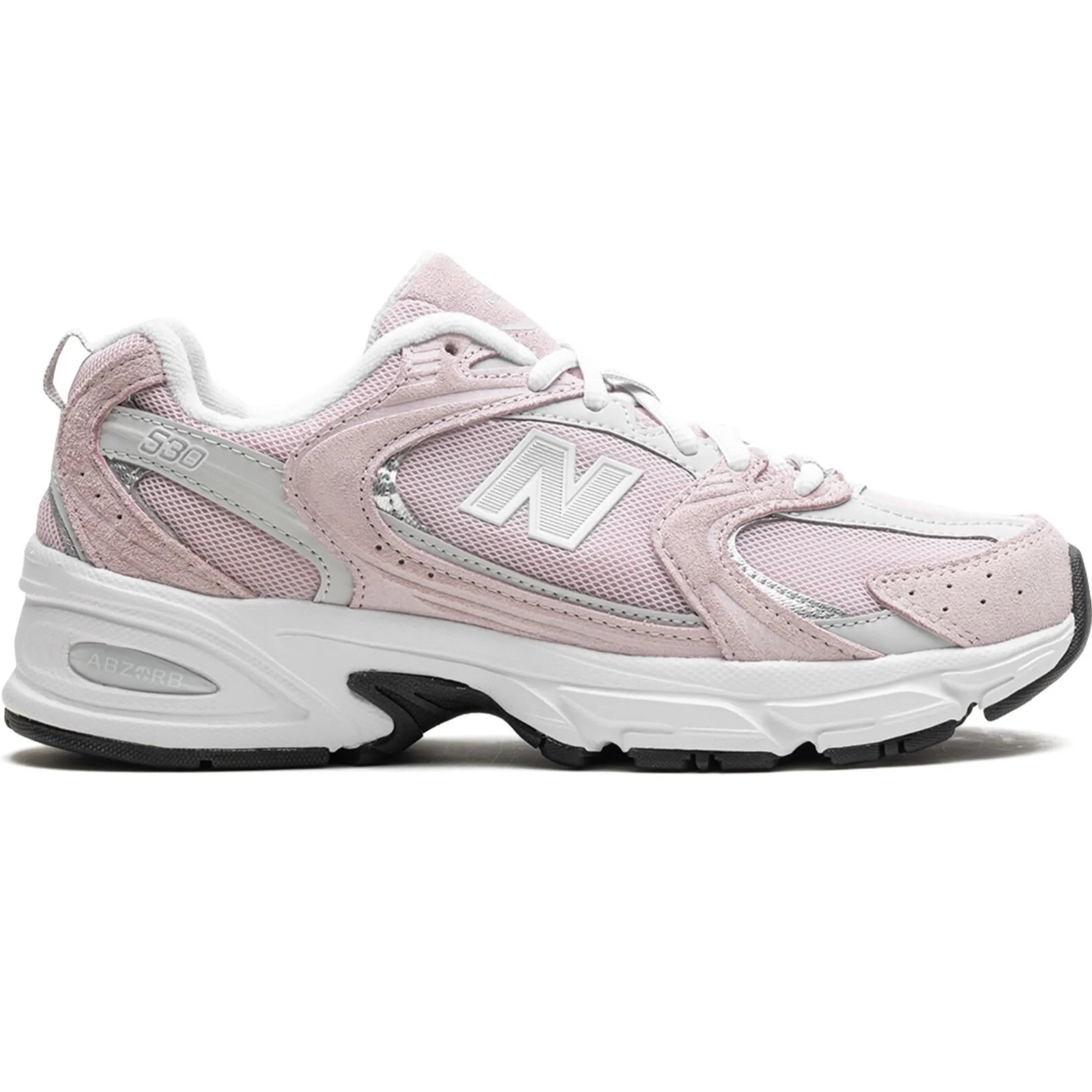 Giày thể thao New Balance 530 Pink Silver White Pink Suede Sneakers 18