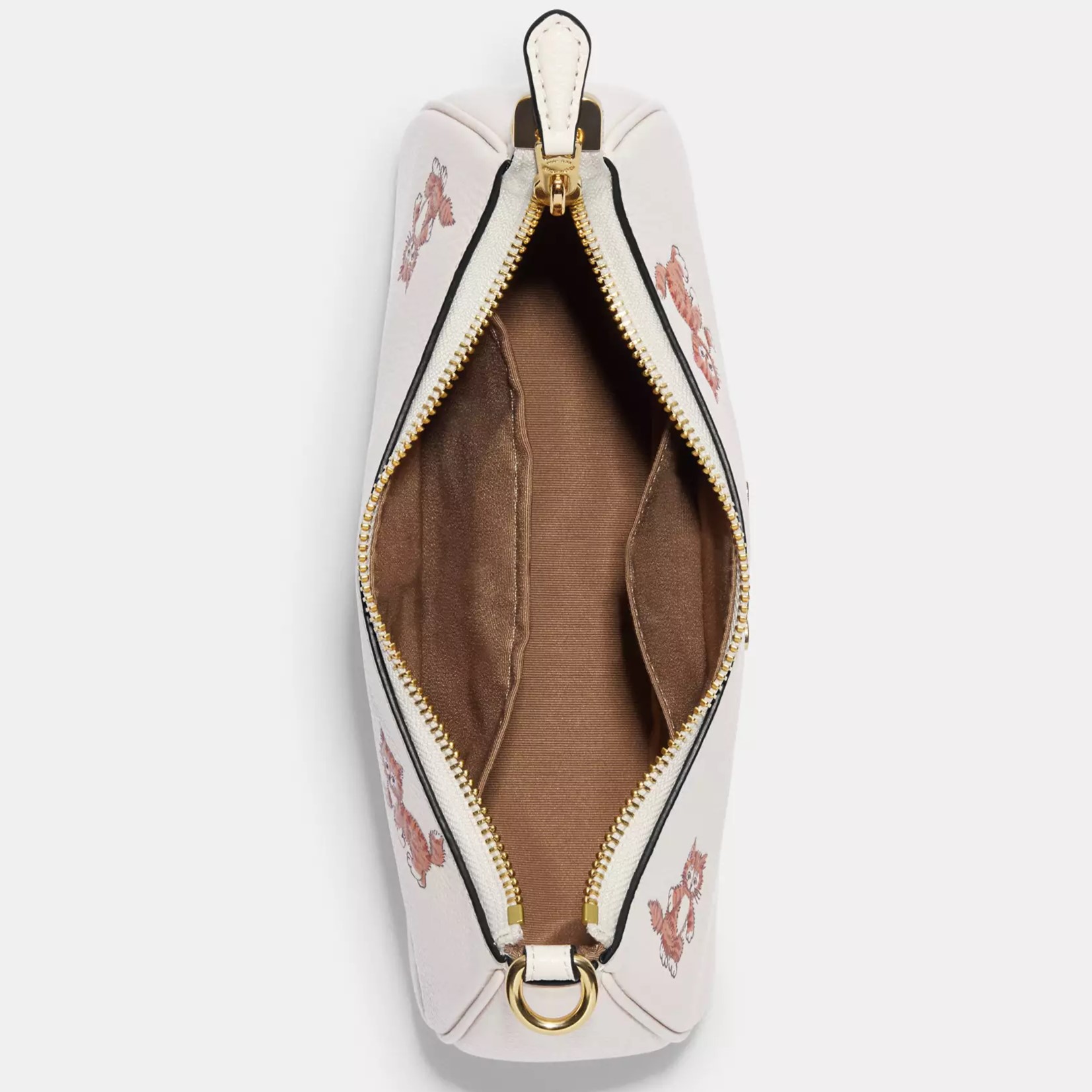 Túi đeo chéo Coach nữ Teri Shoulder Bag With Dancing Kitten Print CC777 1