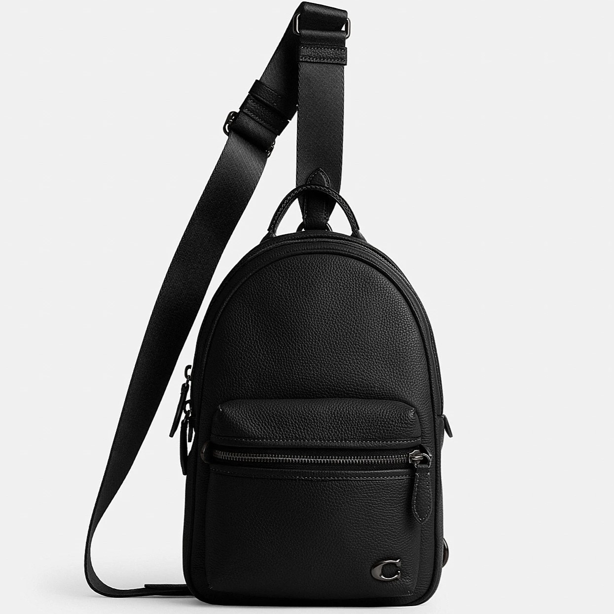 TÚI ĐEO CHÉO COACH NAM CHARTER PACK SOFT POLISHED PEBBLE LEATHER CP162 10