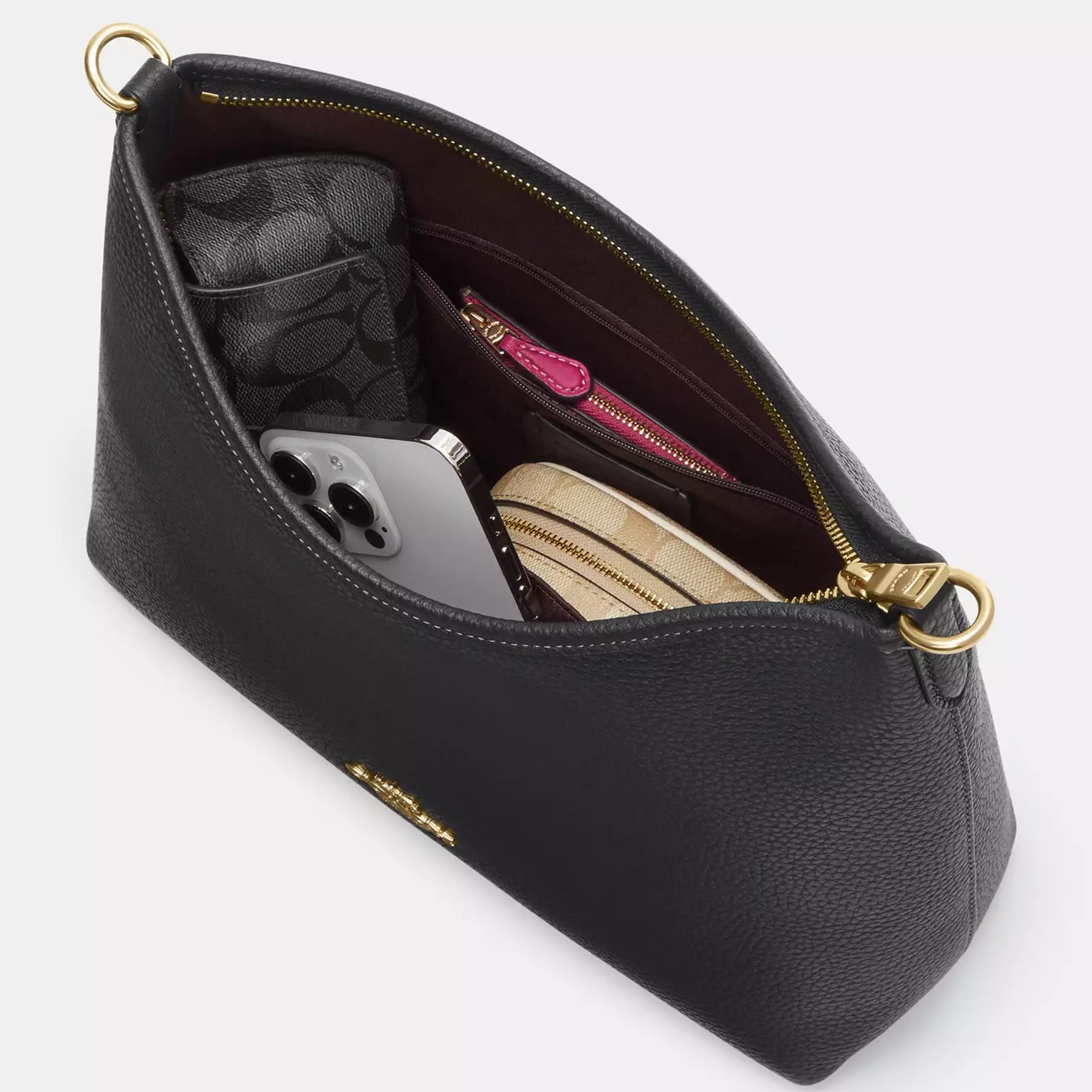 Túi đeo chéo nữ Coach X Observed By Us Laurel Shoulder Bag In Signature Canvas CU393 4