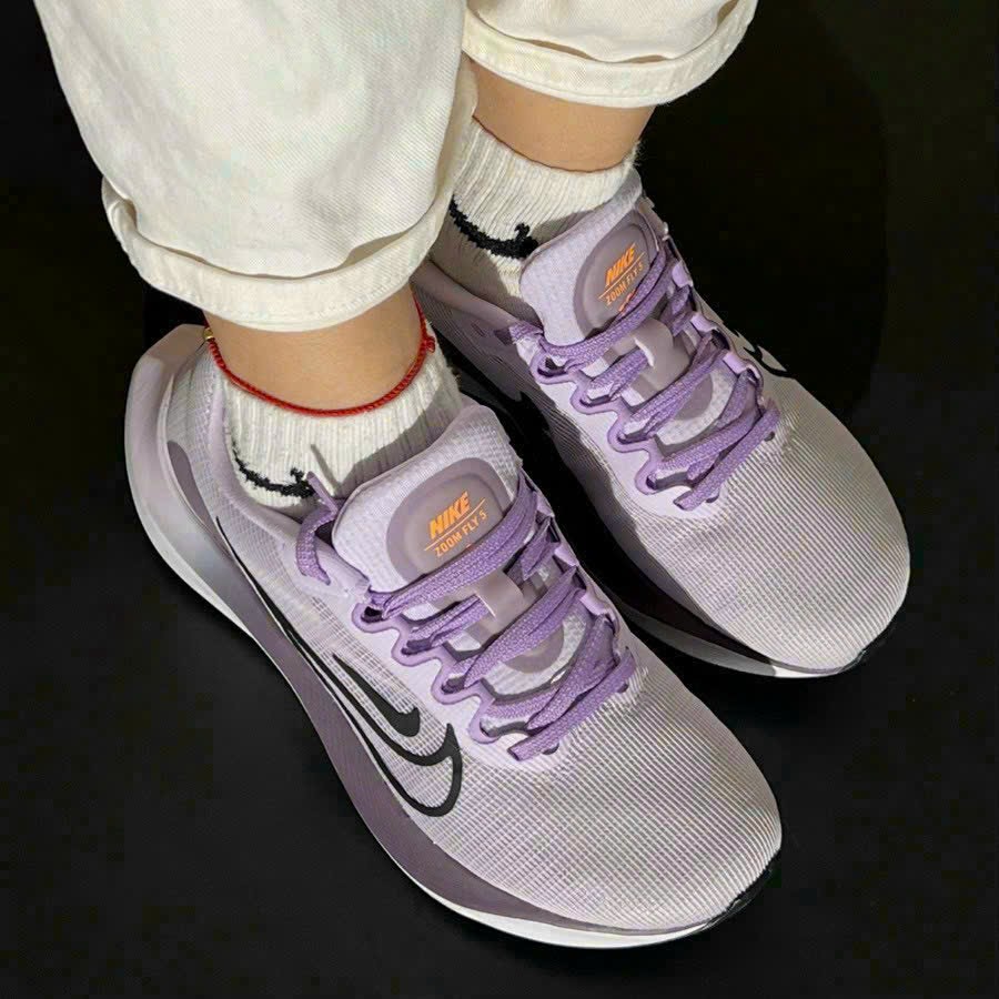 GIÀY THỂ THAO NIKE NỮ ZOOM FLY 5 WOMEN ROAD RUNNING SHOES BARELY GRAPE DM8974-500 5