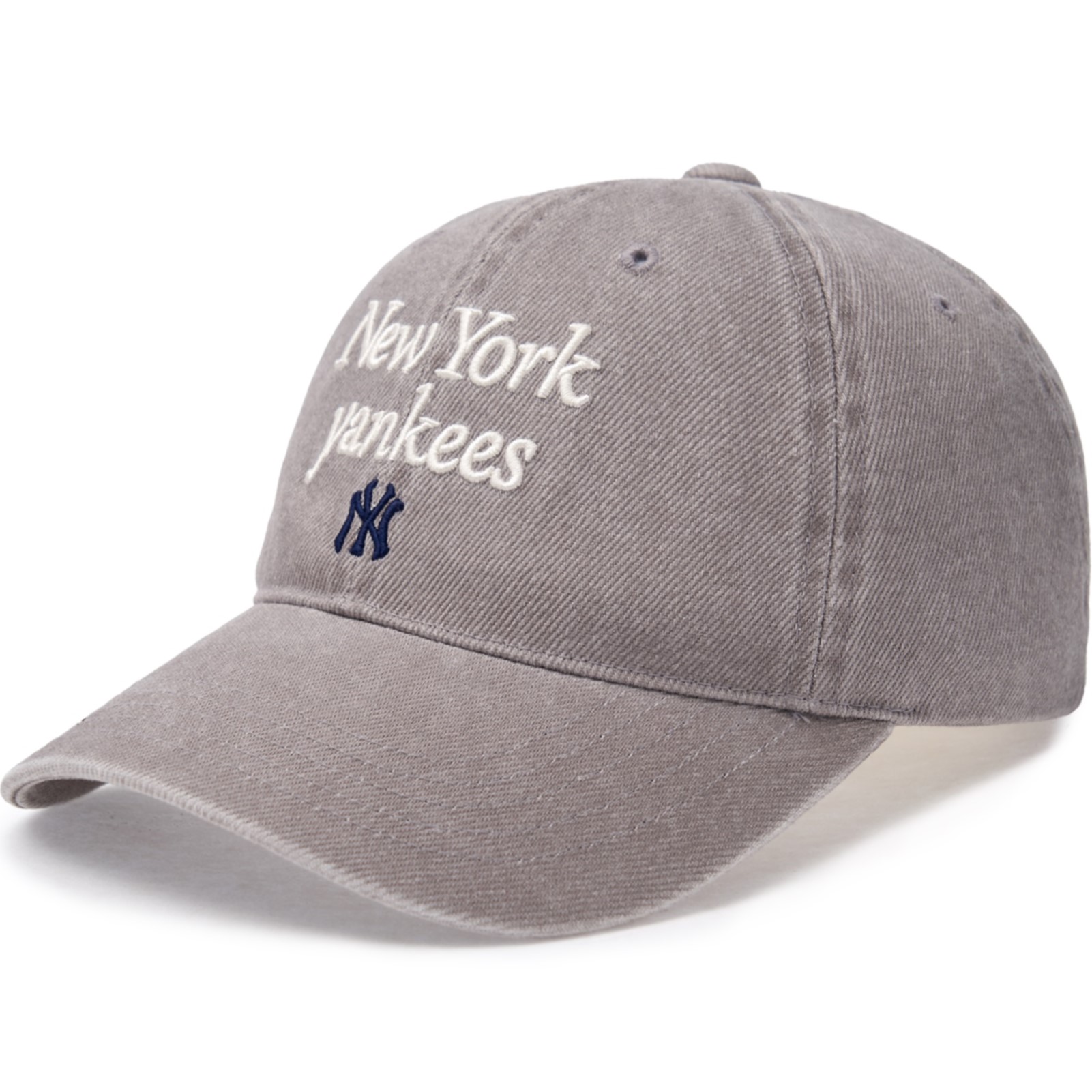 Nón kết MLB New York Yankees Varsity Lettering Washed Unstructured Ball Cap Grey 3ACPVV04N-50GRS 6