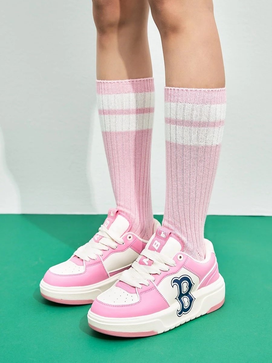 Giày thể thao Sneaker MLB B Chunky Liner Candy Pop Boston Red Sox Pink 3ASXCLB3N-43PKS 2