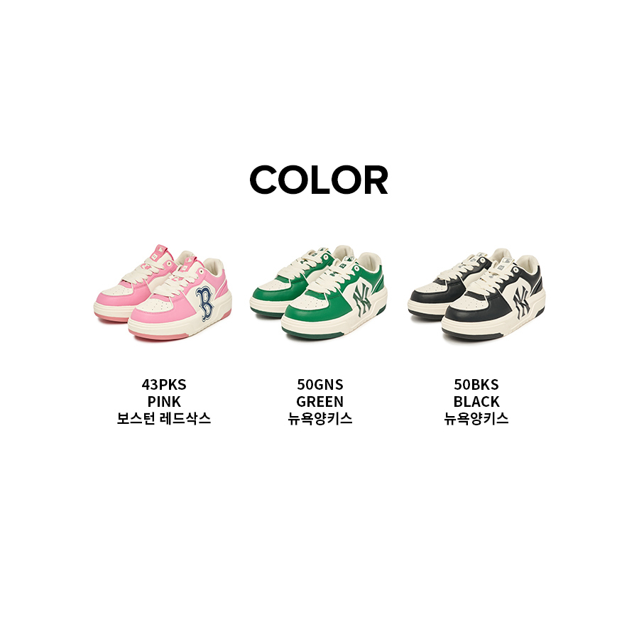 Giày thể thao Sneaker MLB B Chunky Liner Candy Pop Boston Red Sox Pink 3ASXCLB3N-43PKS 15