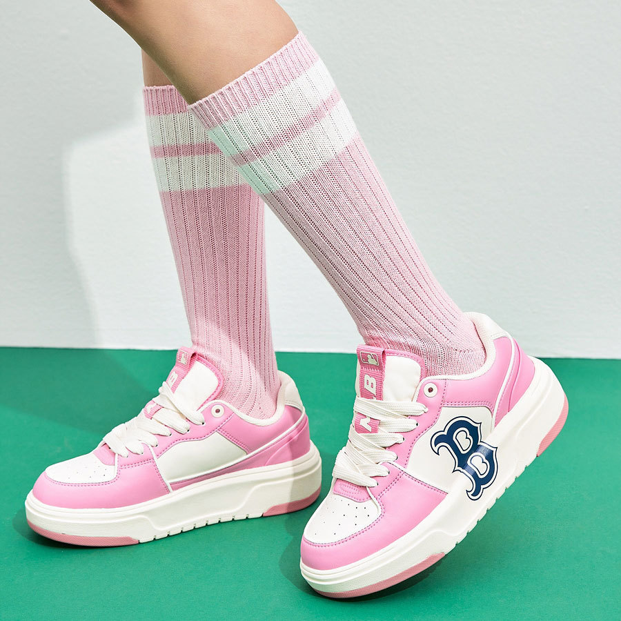 Giày thể thao Sneaker MLB B Chunky Liner Candy Pop Boston Red Sox Pink 3ASXCLB3N-43PKS 21