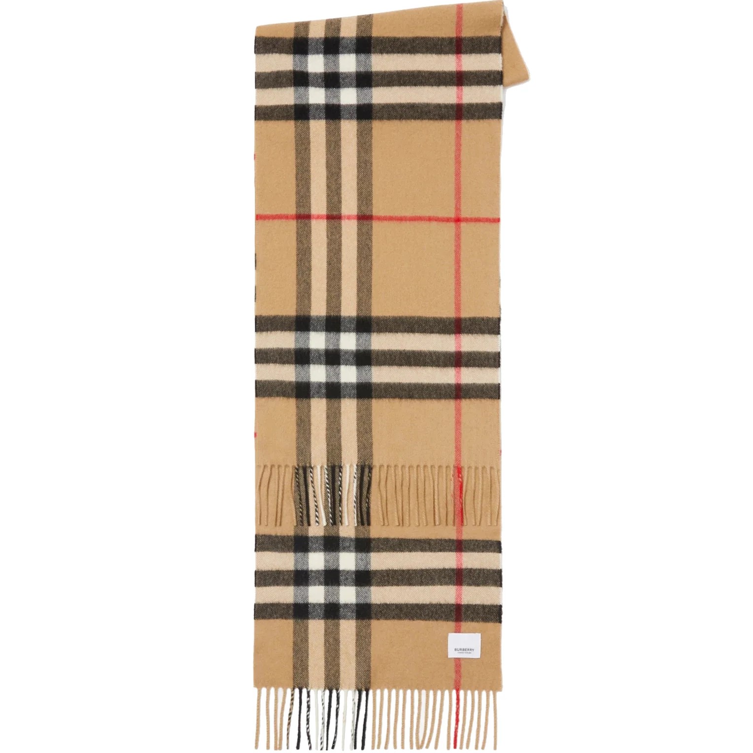 Khăn choàng Burberry Check Cashmere Scarf Arc Beige 8