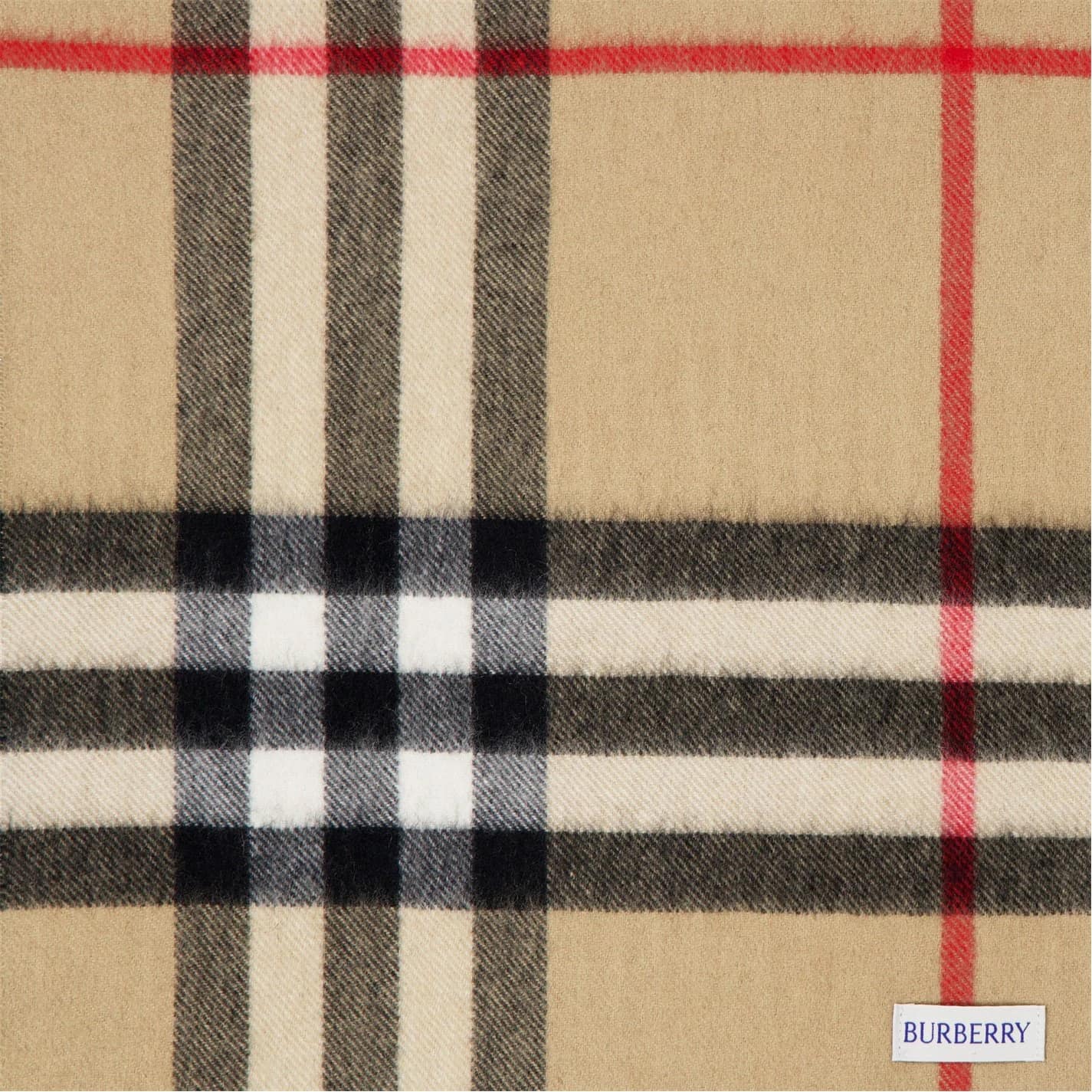 Khăn choàng Burberry Check Cashmere Scarf Arc Beige 13