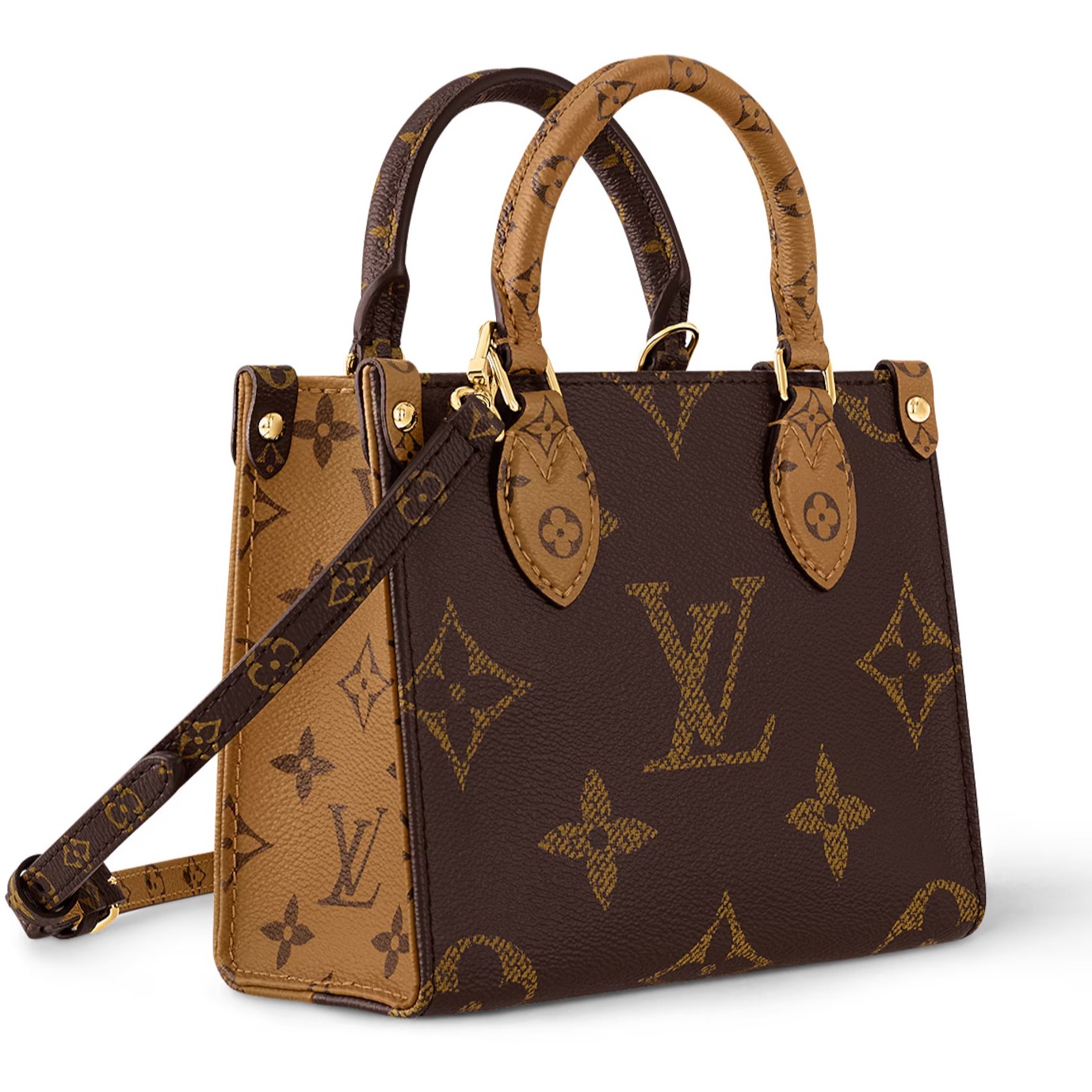 Túi đeo chéo nữ Louis Vuitton OnTheGo BB Monogram Reverse M46839 1