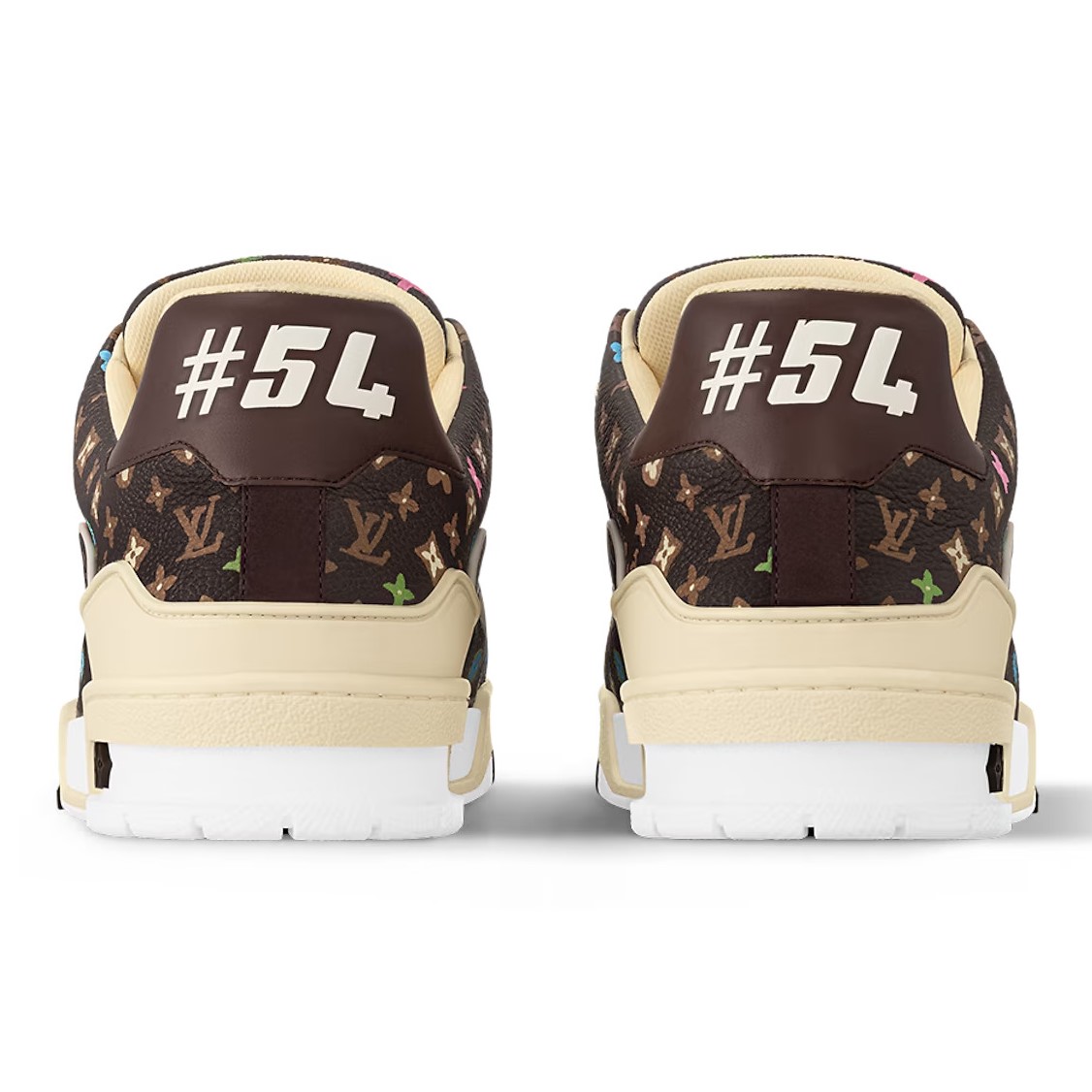 Giày sneakers LV Louis Vuitton Trainer Sneaker Moka 1ACXB0 5