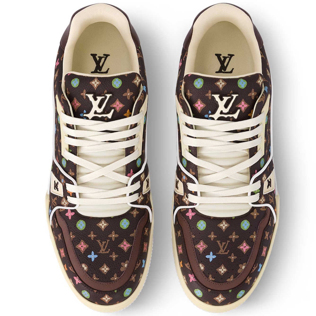 Giày sneakers LV Louis Vuitton Trainer Sneaker Moka 1ACXB0 6
