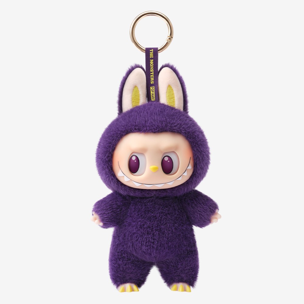 The Monsters tím Labubu Pronounce Wings Of Fortune Vinyl Plush Hanging Card 5