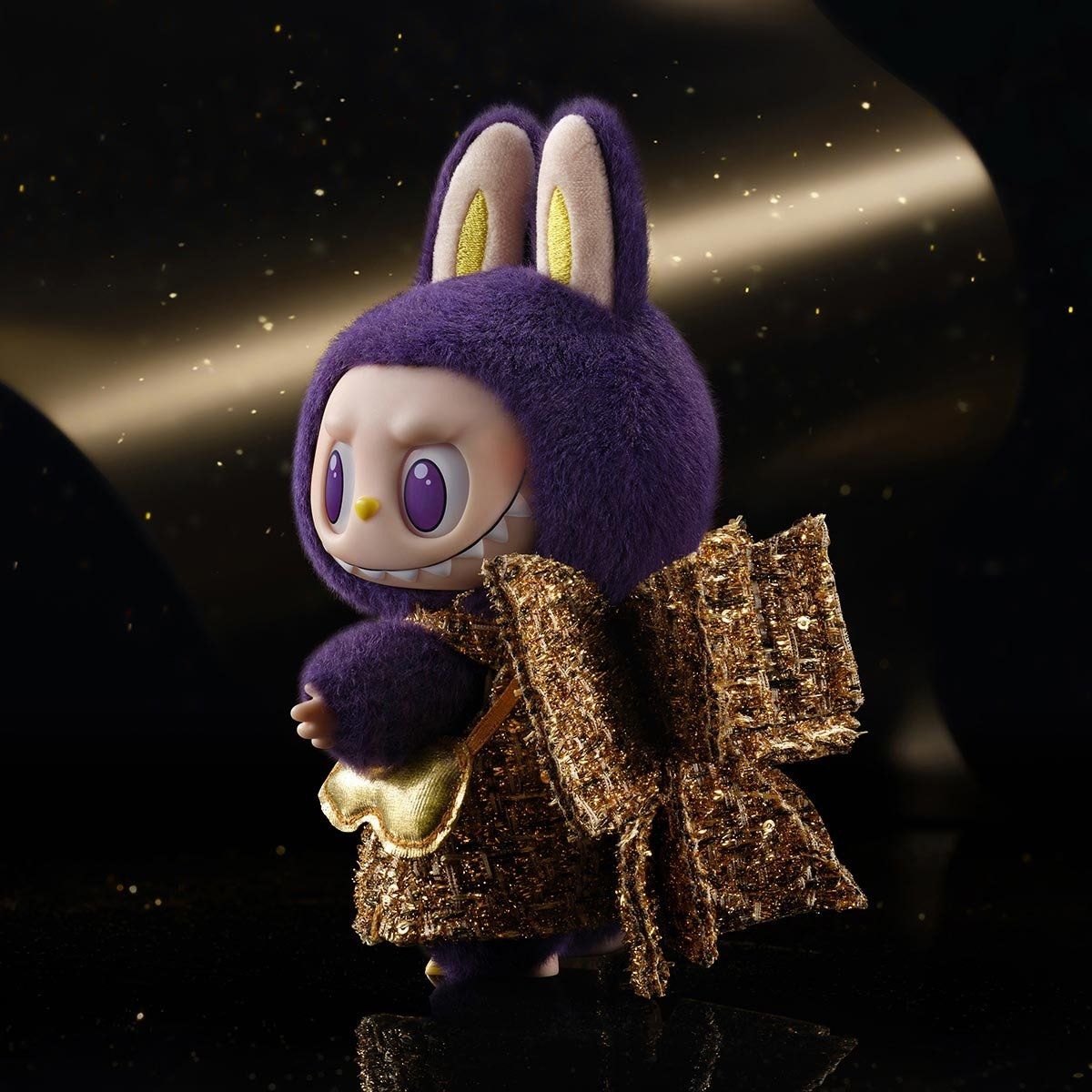 The Monsters tím Labubu Pronounce Wings Of Fortune Vinyl Plush Hanging Card 6