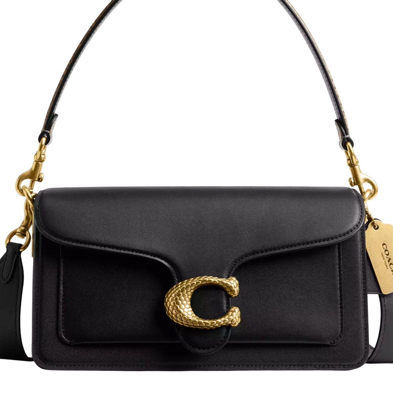 Túi đeo chéo Coach Tabby Shoulder Bag 26 With Snakeskin Detail CZ438 5