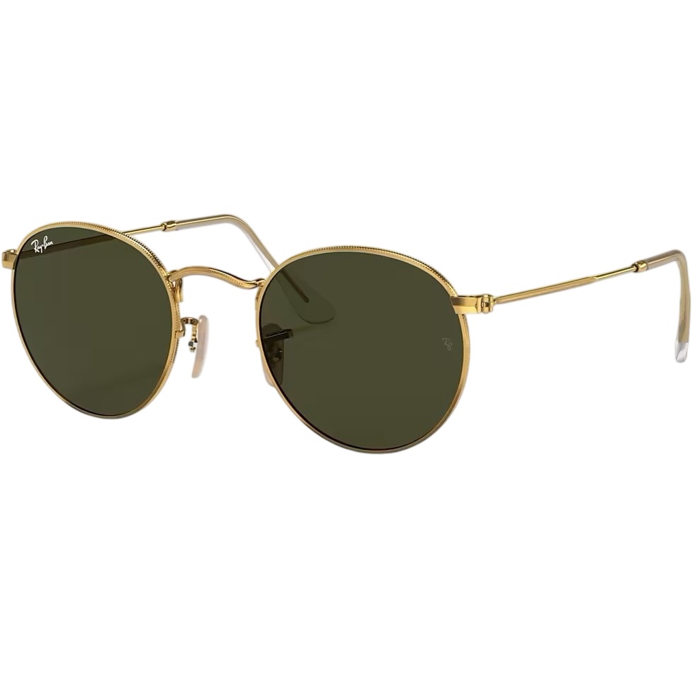 Kính mát RayBan Round Metal Green RB3447 5