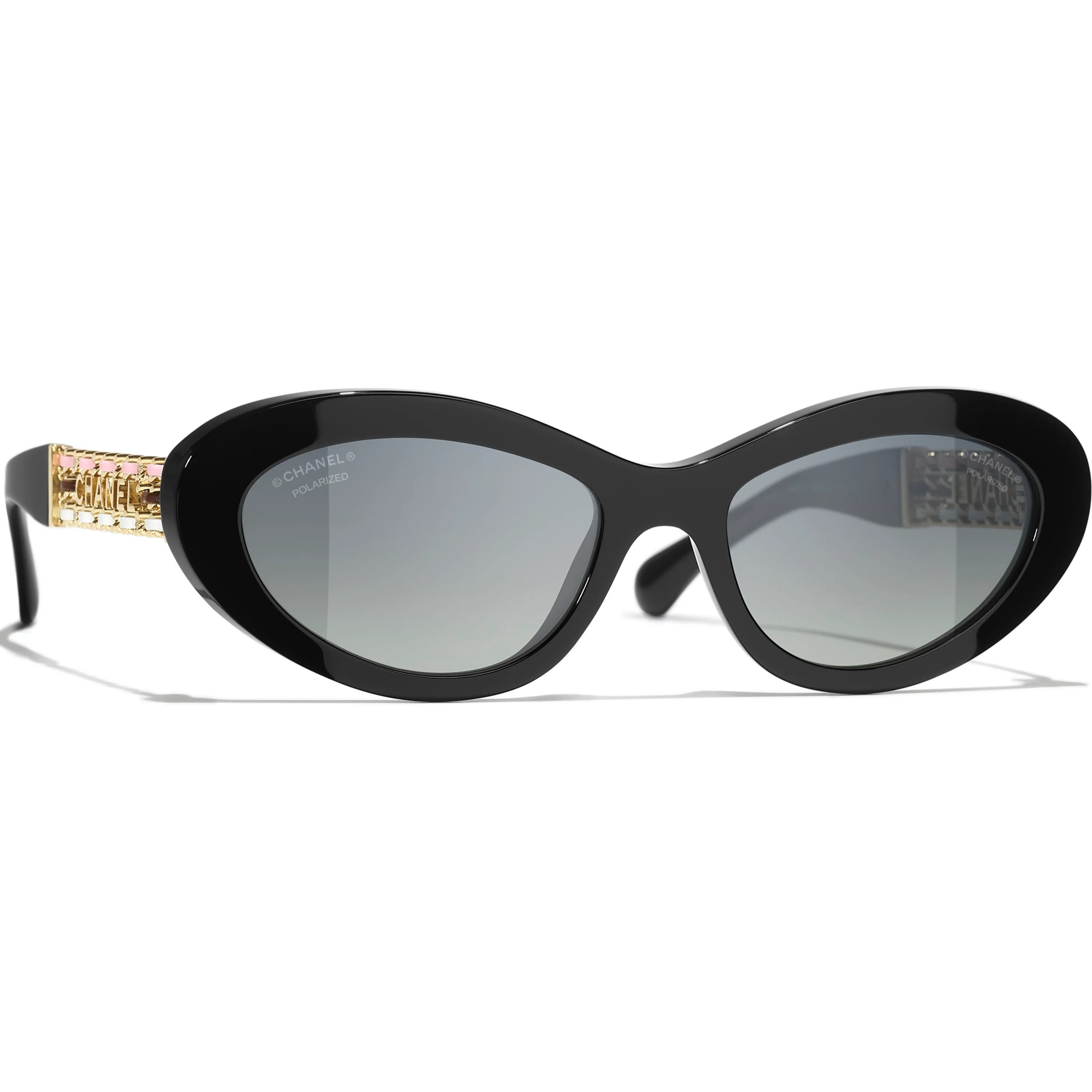 Mắt kính Dáng Mắt Mèo Chanel Cat Eye Sunglasses 5538 3