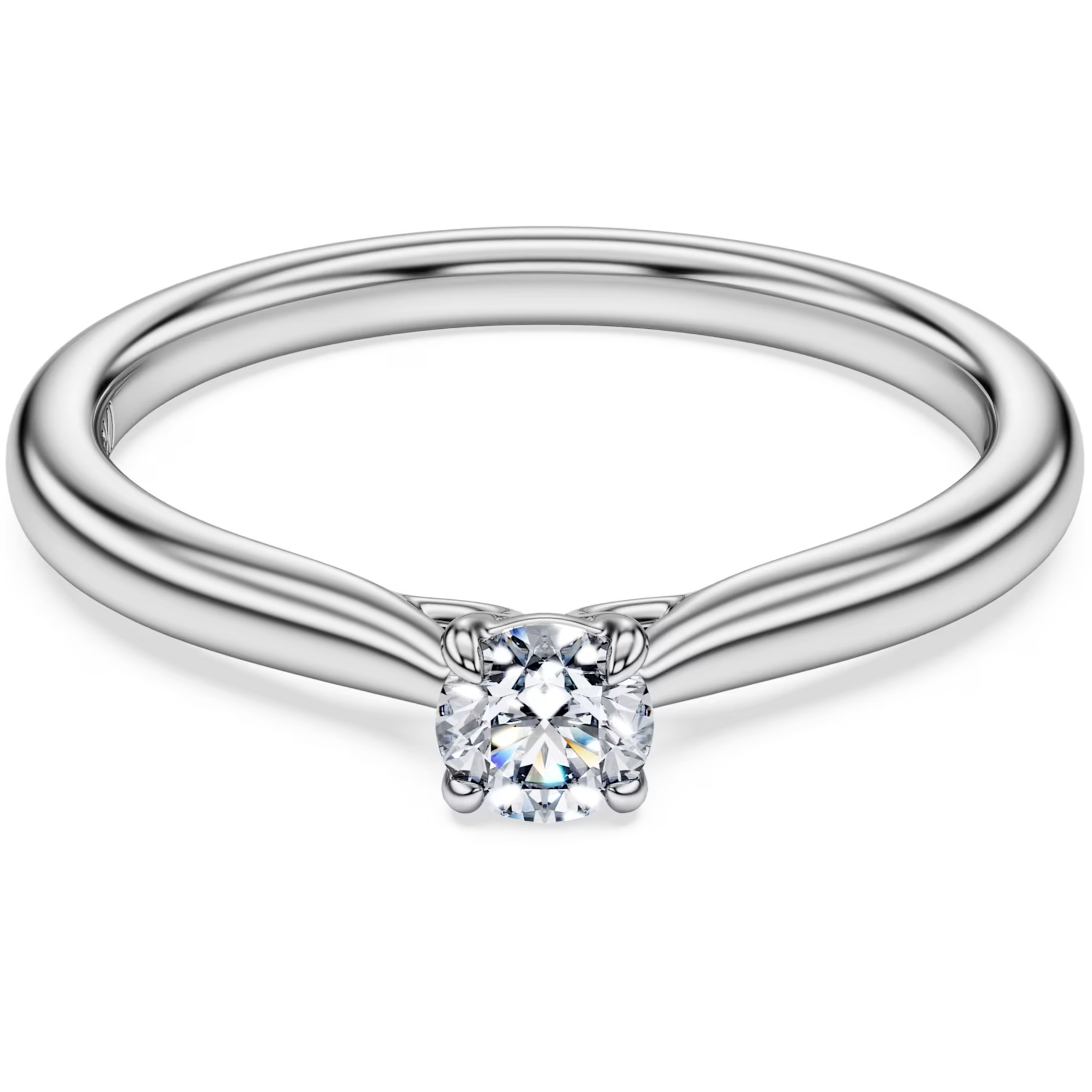 NHẪN KIM CƯƠNG NỮ MÀU TRẮNG SWAROVSKI ETERNITY SOLITAIRE RING 5696900 4