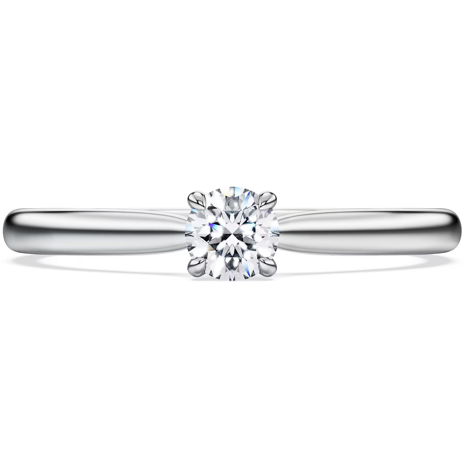 NHẪN KIM CƯƠNG NỮ MÀU TRẮNG SWAROVSKI ETERNITY SOLITAIRE RING 5696900 5