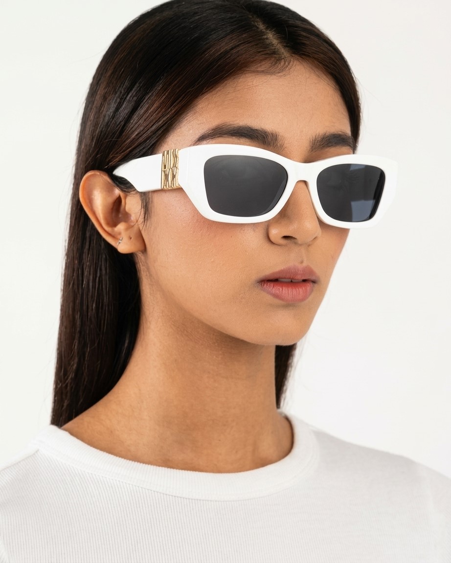 Mắt kính Dior MissDior S1I White Rectangular Sunglasses 1