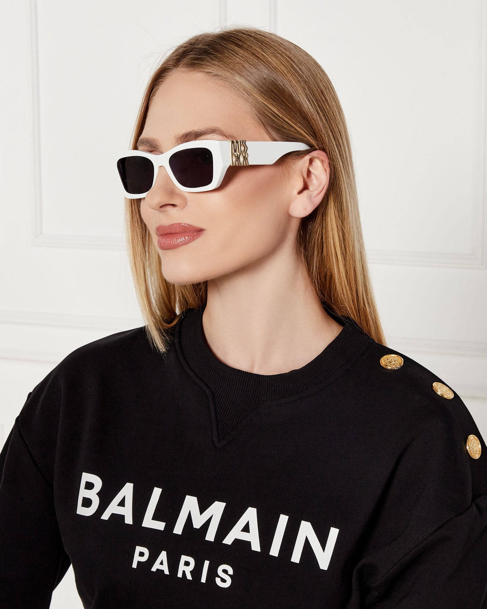 Mắt kính Dior MissDior S1I White Rectangular Sunglasses 5