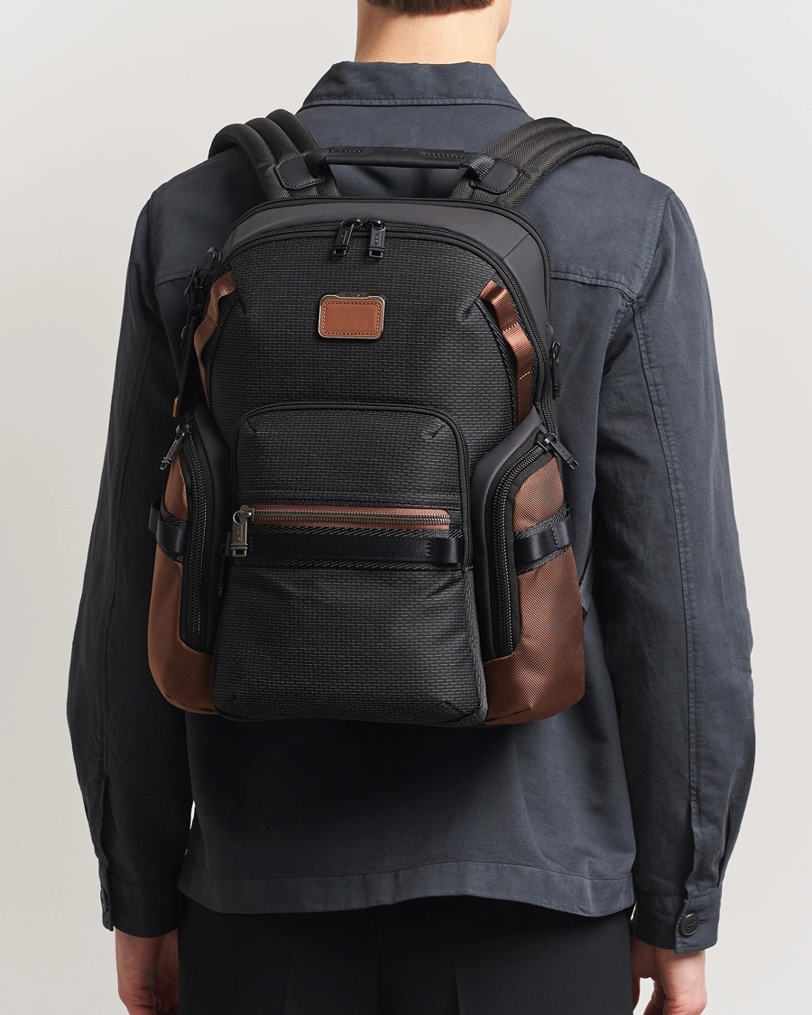 Ba lô Tumi Alpha Bravo Search Backpack Black Onyx 1