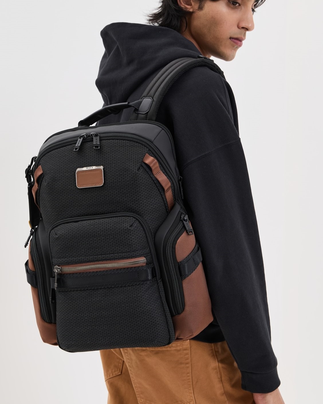 Ba lô Tumi Alpha Bravo Search Backpack Black Onyx 6