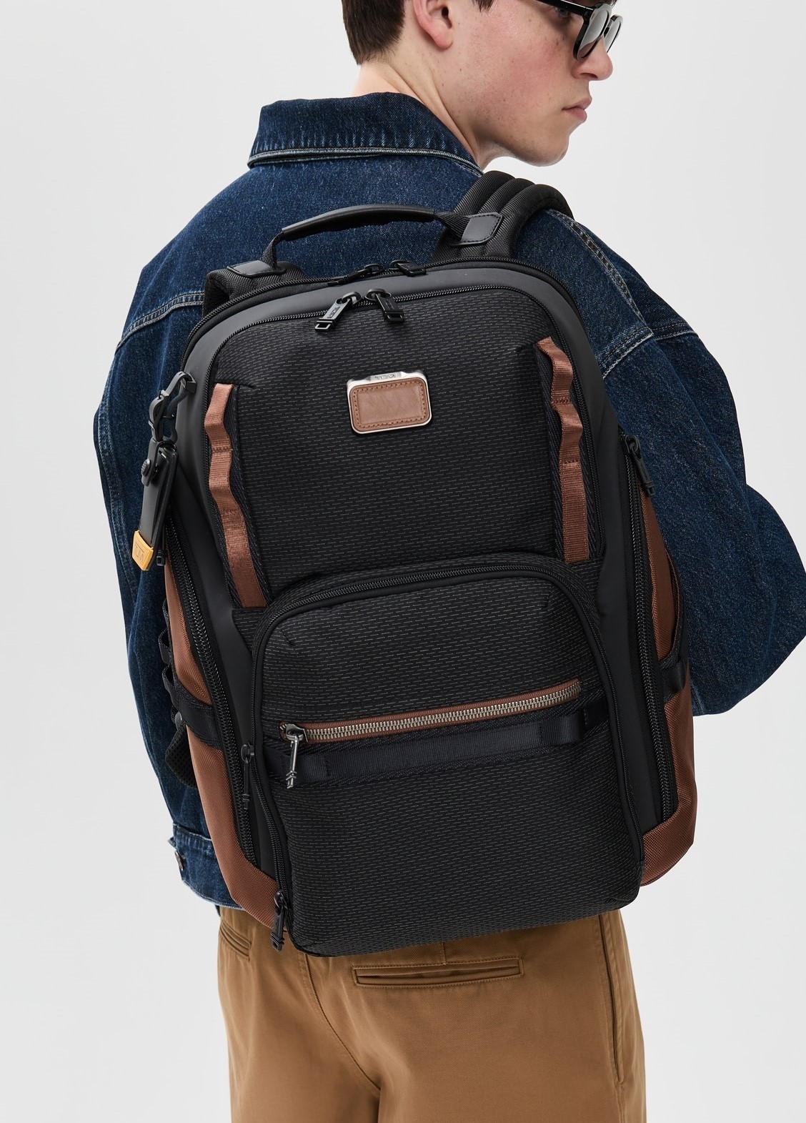 Ba lô Tumi Alpha Bravo Search Backpack Black Onyx 10