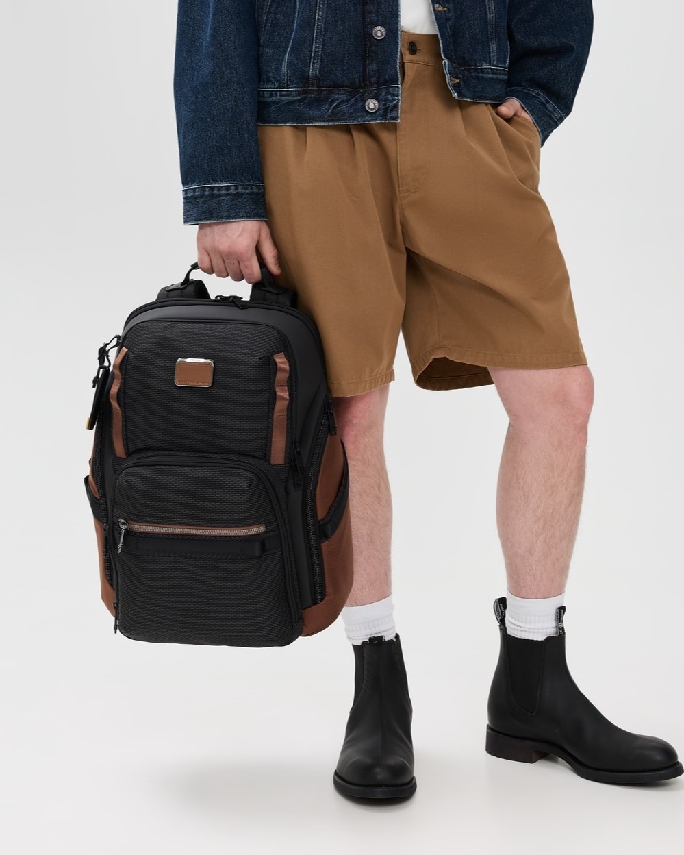 Ba lô Tumi Alpha Bravo Search Backpack Black Onyx 17