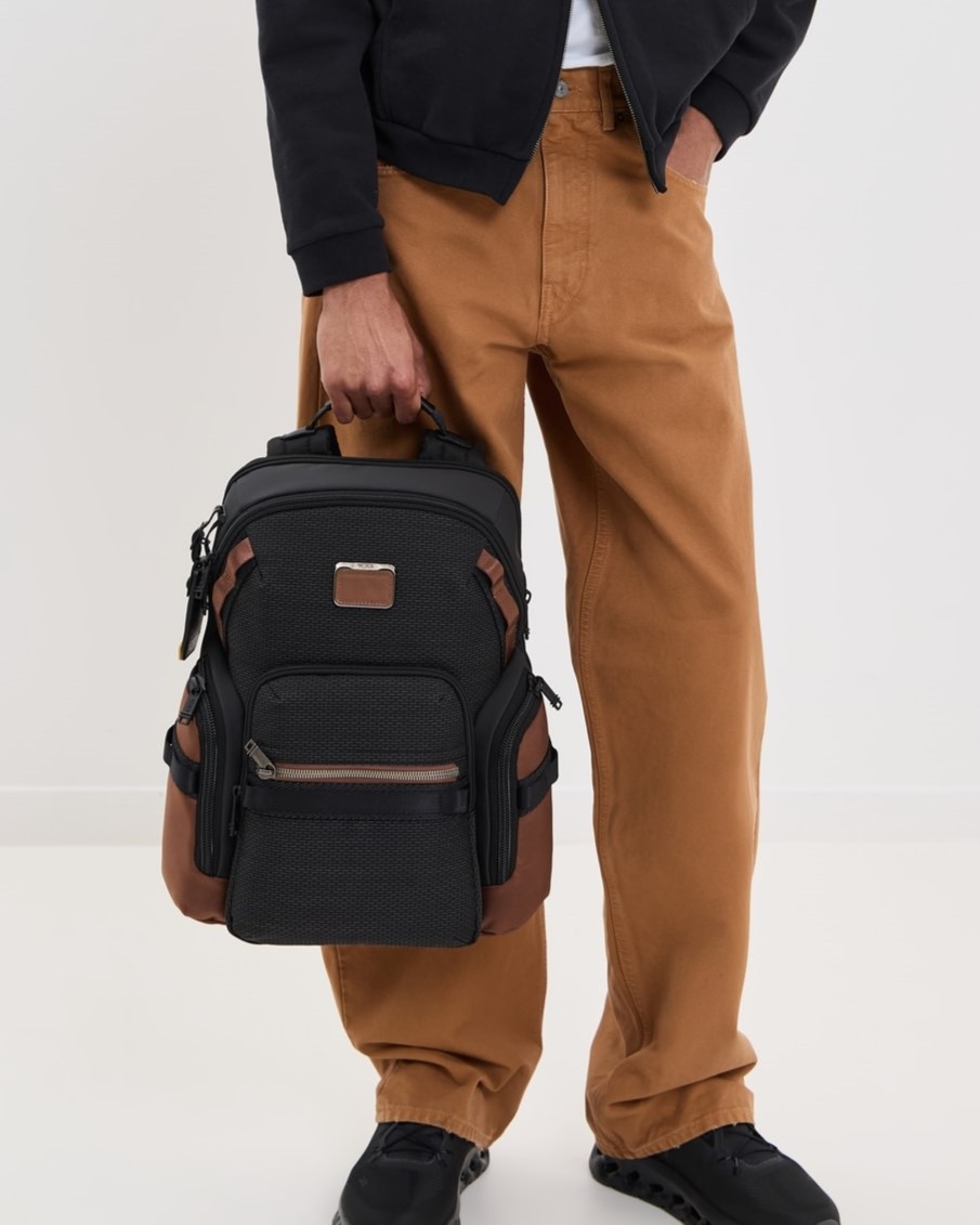 Ba lô Tumi Alpha Bravo Search Backpack Black Onyx 18
